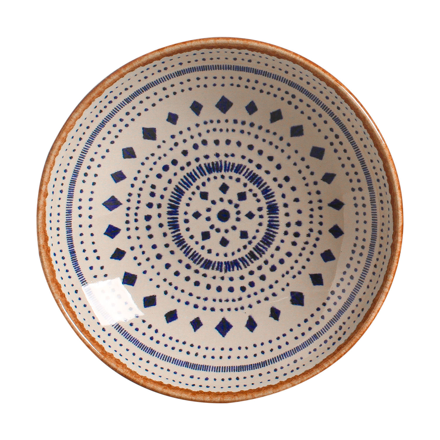 Conjunto com 6 Pratos Fundo Coup Stoneware New Asteca Ø20,3cm 600ml