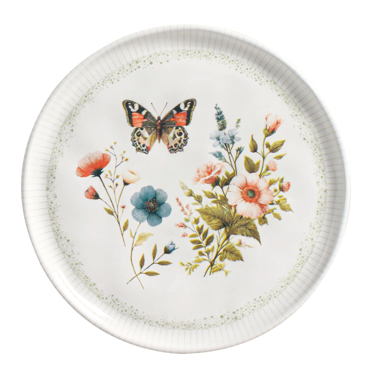 Conjunto com 6 Pratos De Sobremesa Bio Refúgio Ø21,5cm