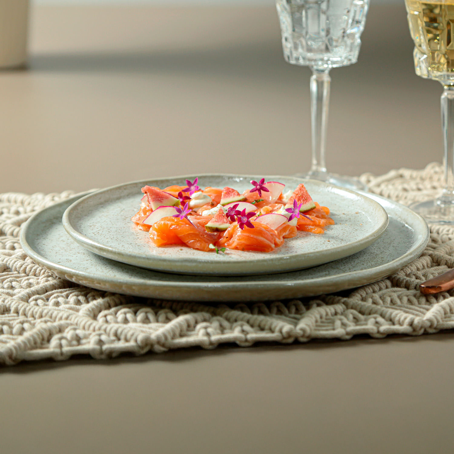 Conjunto com 6 Pratos de Sobremesa Bio Vanilla Ø21,5cm - Imagem 6