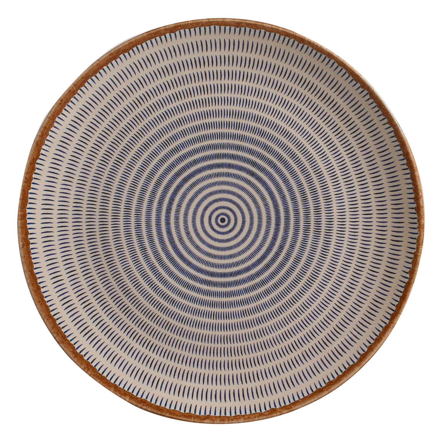 Conjunto com 6 Pratos Raso Coup Stoneware New Asteca Ø26cm