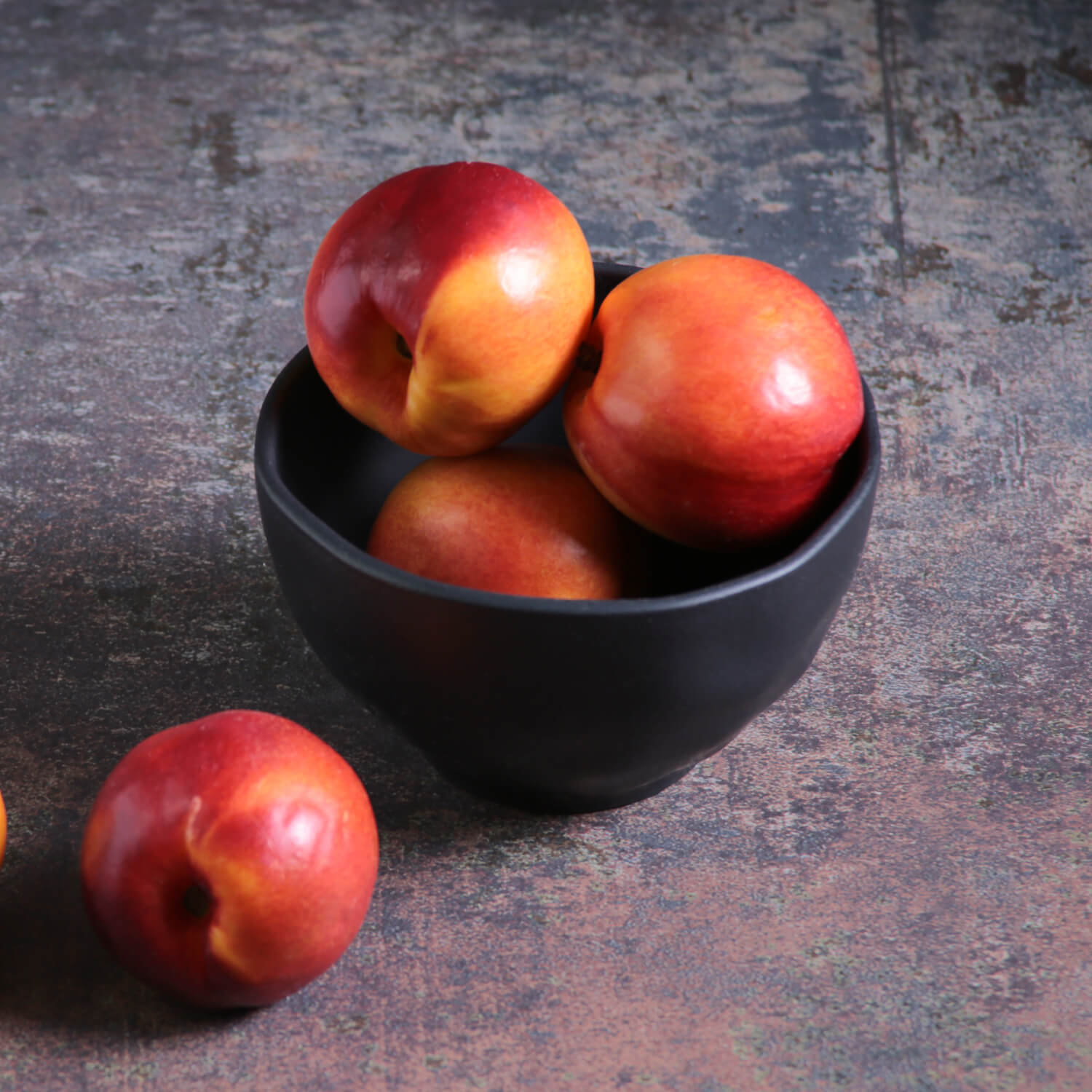 Conjunto com 6 Bowl Orgânico Preto Matte 558ml - Imagem 3