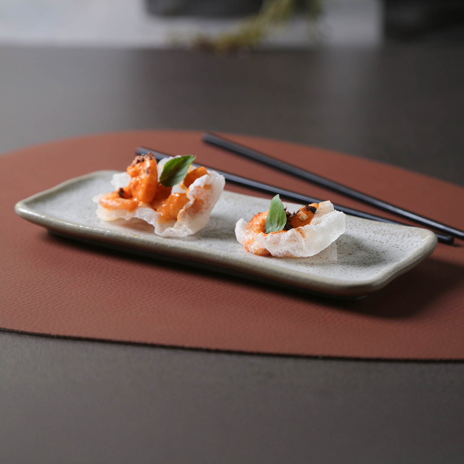 Conjunto com 4 Travessas Retangular Pequena Orgânico Vanilla 22x9,5cm - Imagem 4