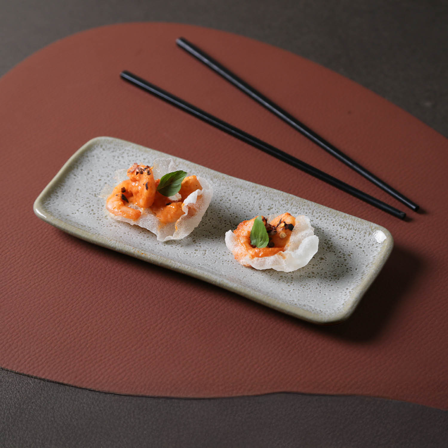 Conjunto com 4 Travessas Retangular Pequena Orgânico Vanilla 22x9,5cm - Imagem 2