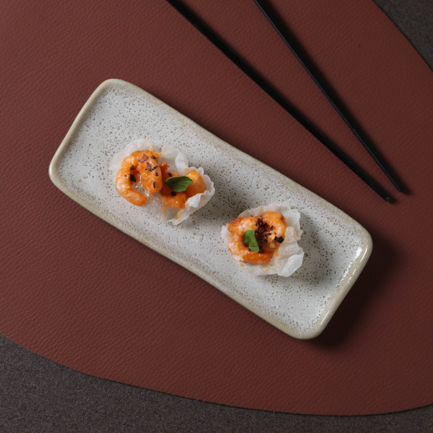 Conjunto com 4 Travessas Retangular Pequena Orgânico Vanilla 22x9,5cm - Imagem 3