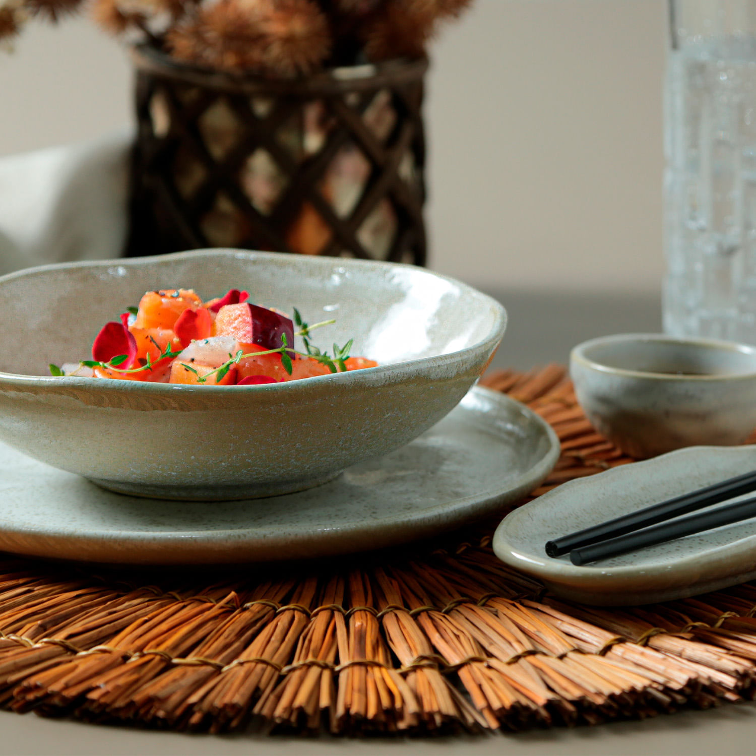 Conjunto com 6 Cumbucas Orgânico Vanilla Ø17,5x5,5cm 520ml - Imagem 4