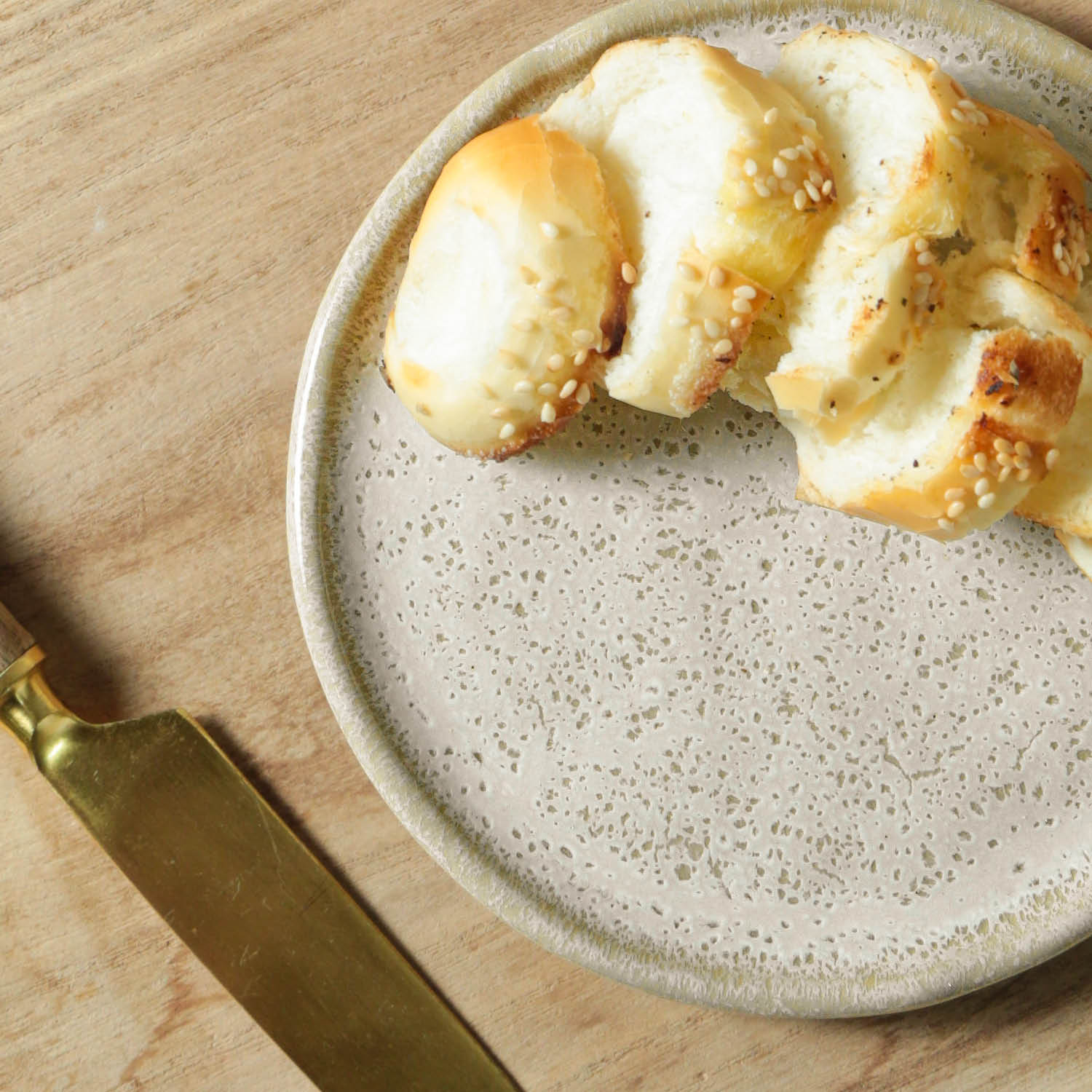 Conjunto com 6 Pratos de Pão Bio Vanilla Ø15,5x1,6cm - Imagem 6