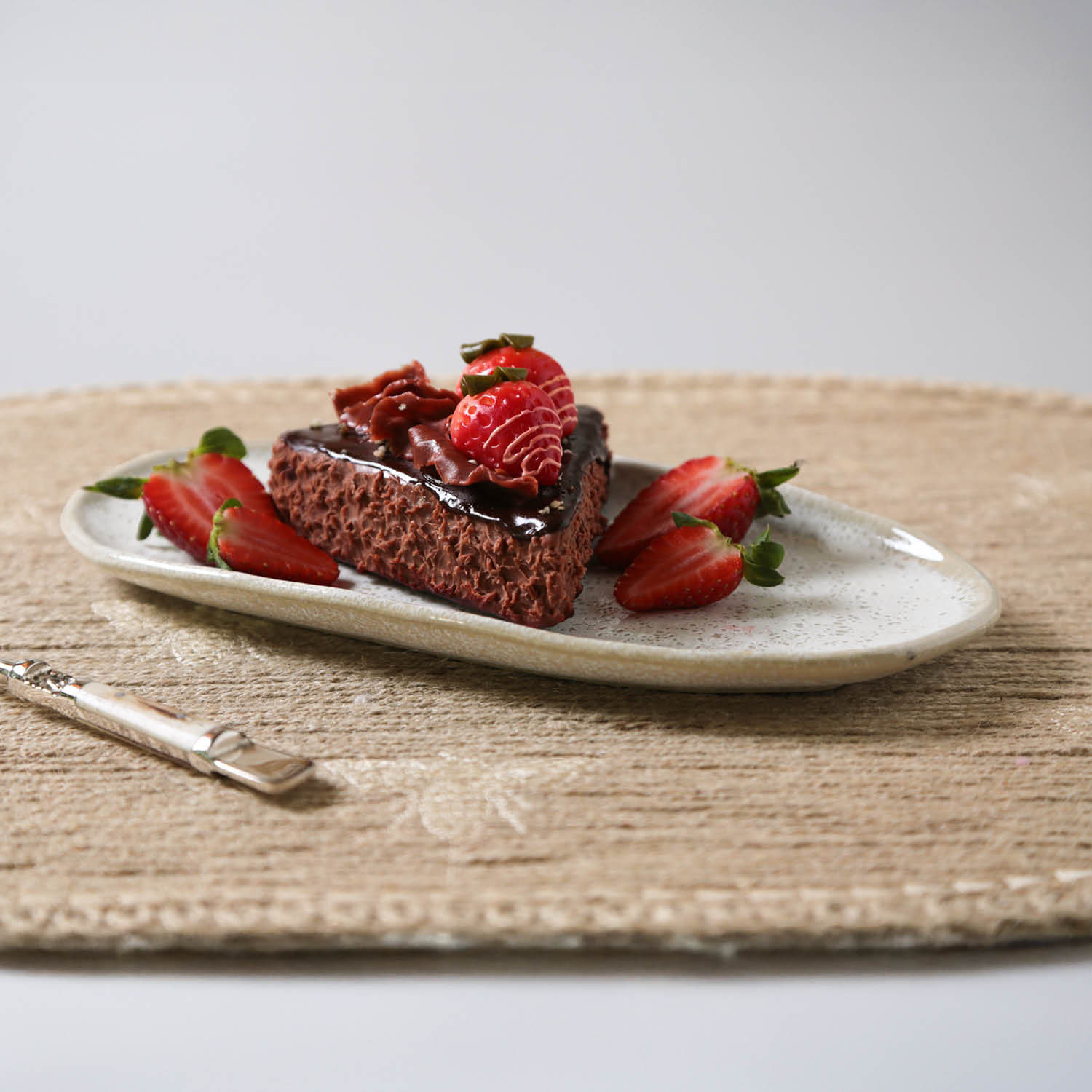 Conjunto com 4 Travessas Oval Rasa Pequena Orgânico Vanilla 23x11cm - Imagem 4