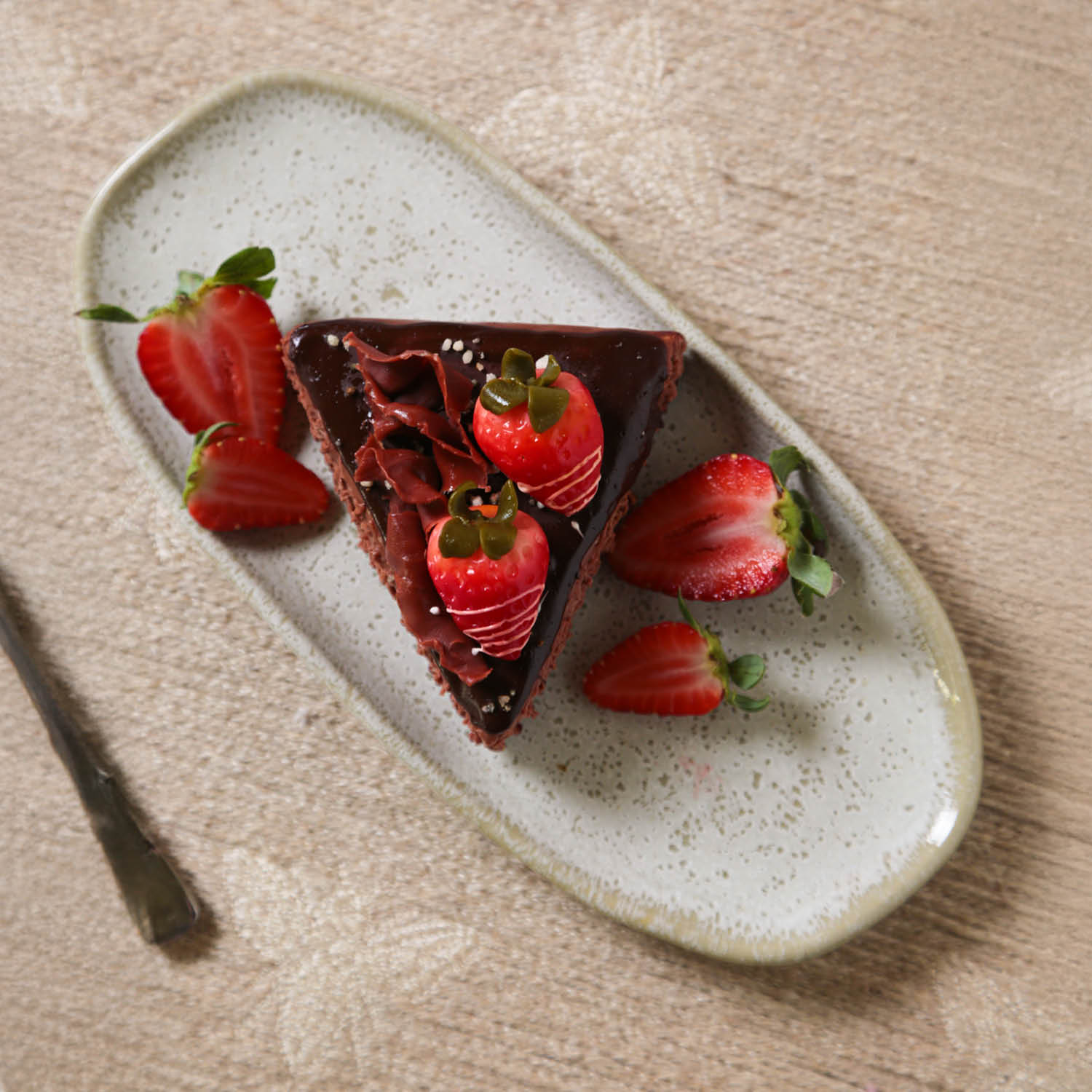 Conjunto com 4 Travessas Oval Rasa Pequena Orgânico Vanilla 23x11cm - Imagem 3