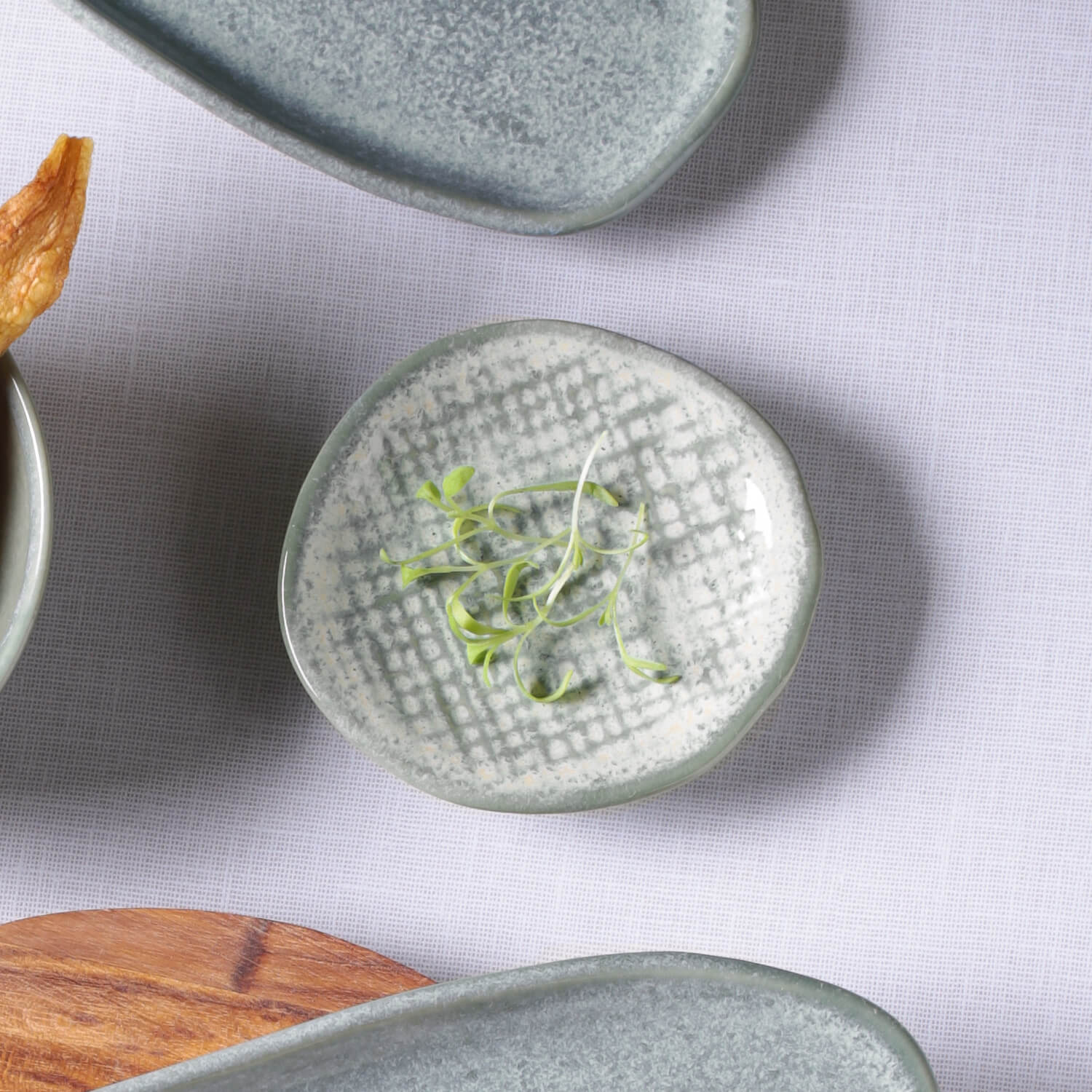 Conjunto com 6 Ramequim Médio Juta Green Granite Ø11x2,2cm 57ml - Imagem 2