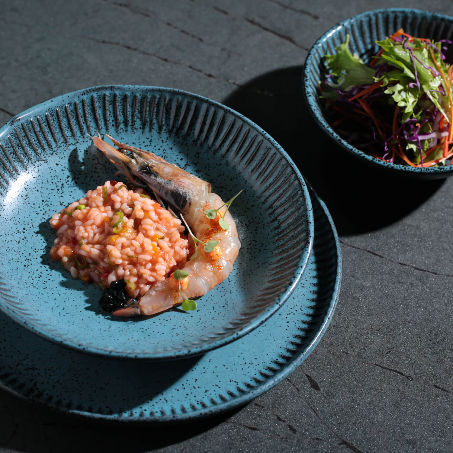 Conjunto com 6 Pratos Fundo Linhas Night Sky Ø22,5cm 830ml - Imagem 2