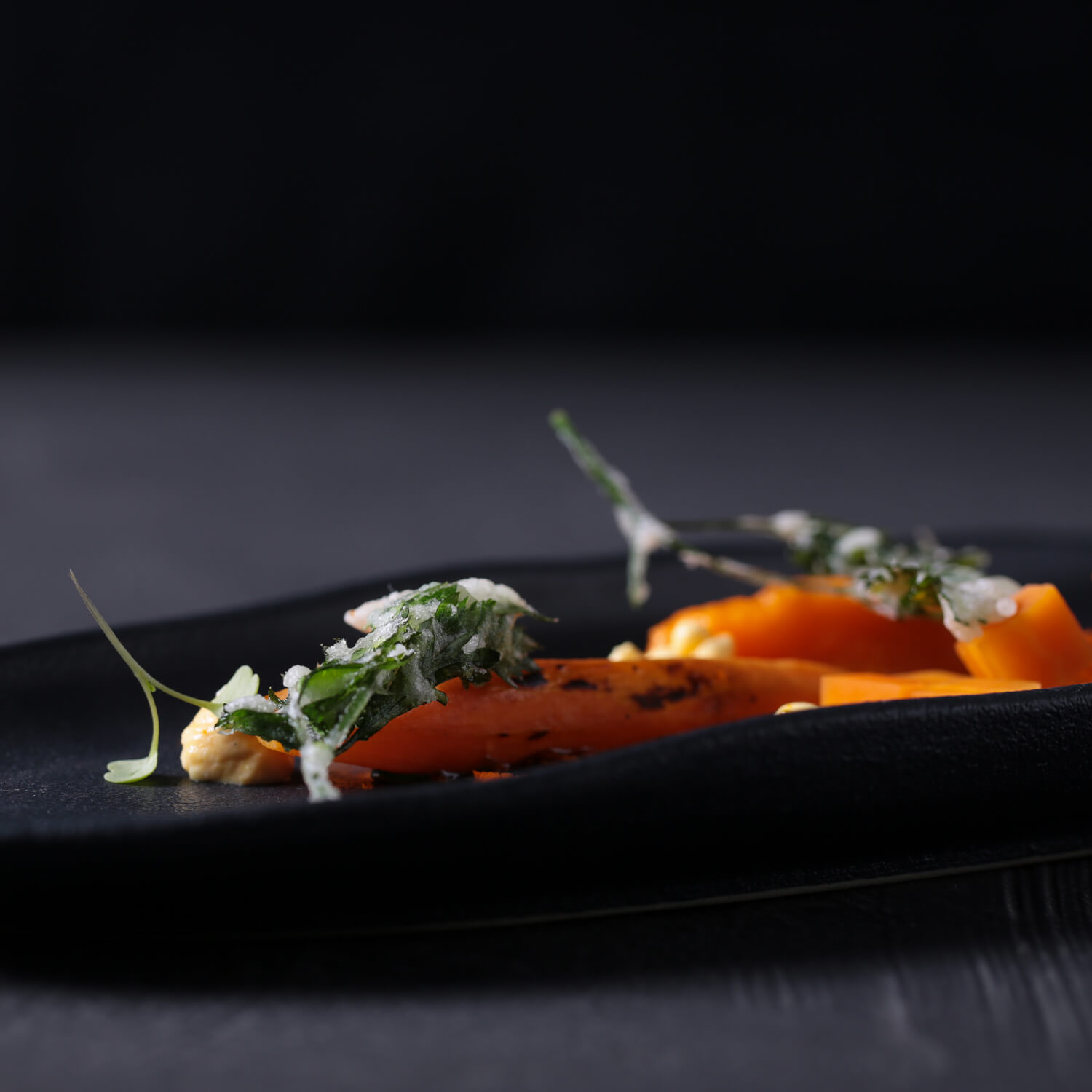 Conjunto com 4 Travessas Oval Rasa Grande Orgânico Preto Matte 36x13cm - Imagem 3