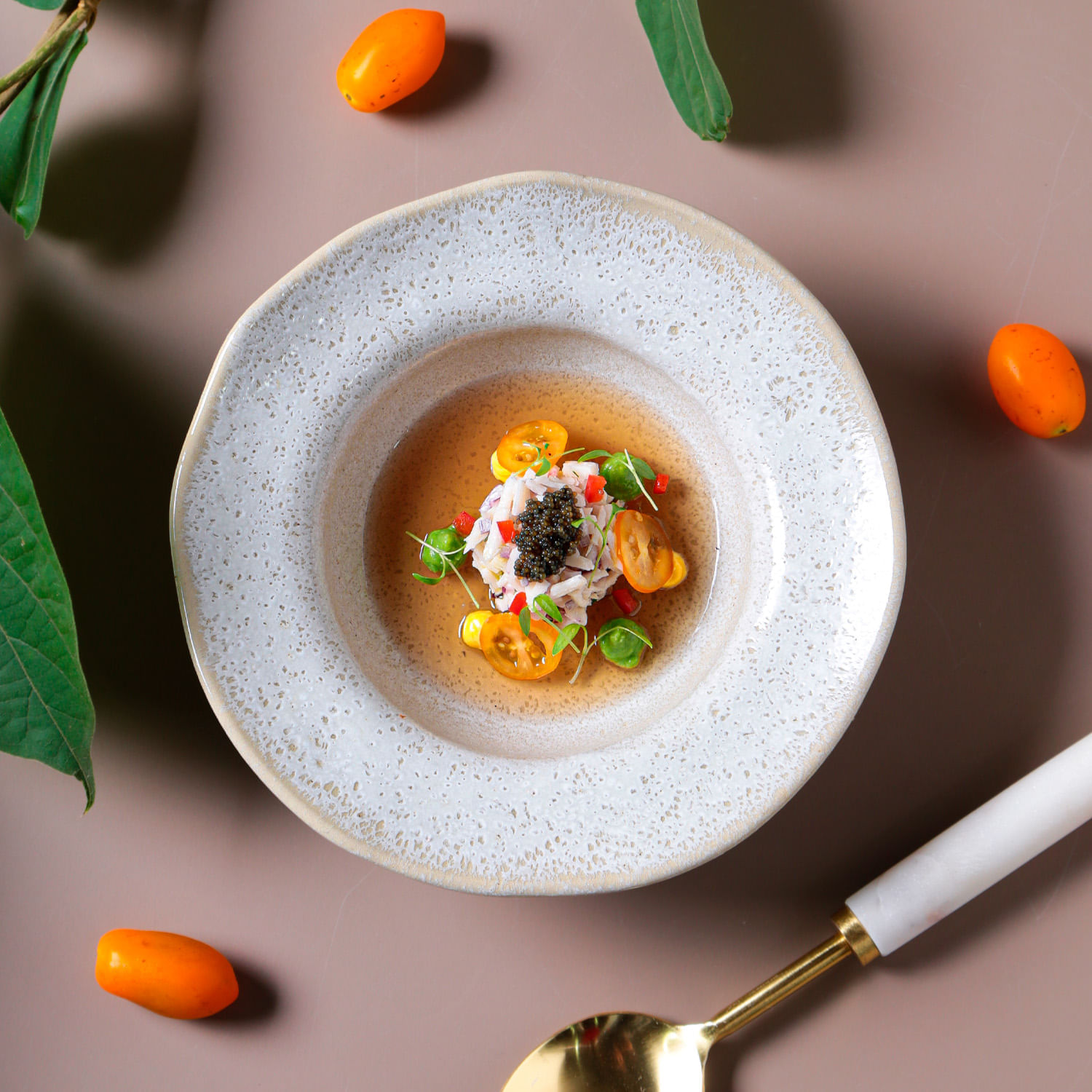 Conjunto com 4 Pratos de Entrada/Sobremesa Orgânico Vanilla Ø19x5,5cm 250ml - Imagem 3