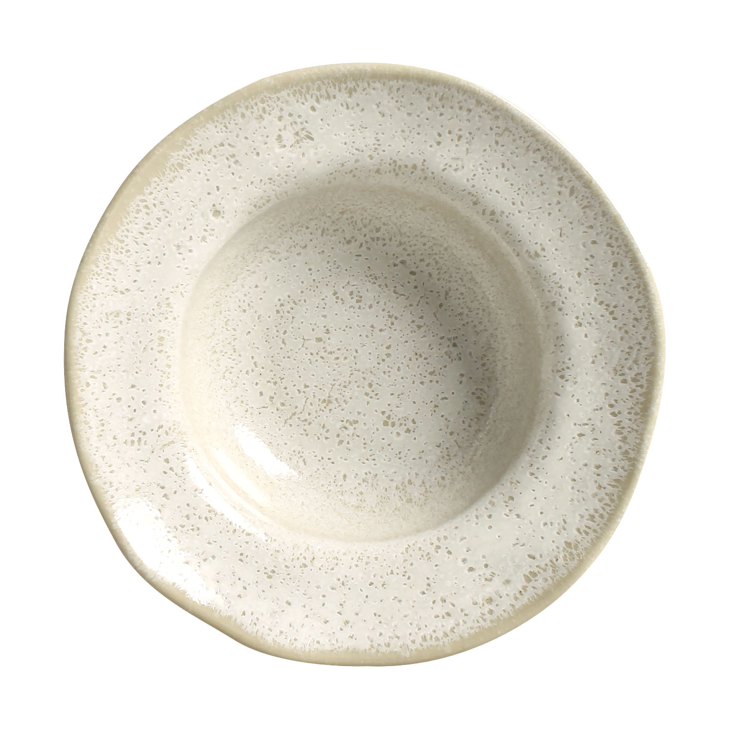 Conjunto com 4 Pratos de Entrada/Sobremesa Orgânico Vanilla Ø19x5,5cm 250ml