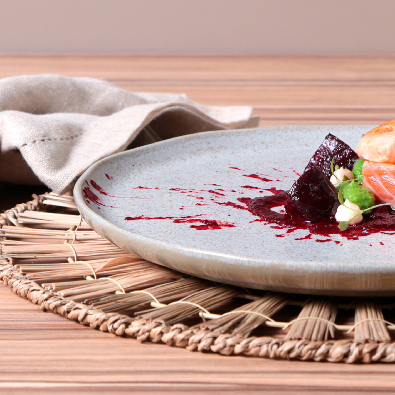 Conjunto com 6 Pratos Raso Bio Vanilla Ø29cm - Imagem 5