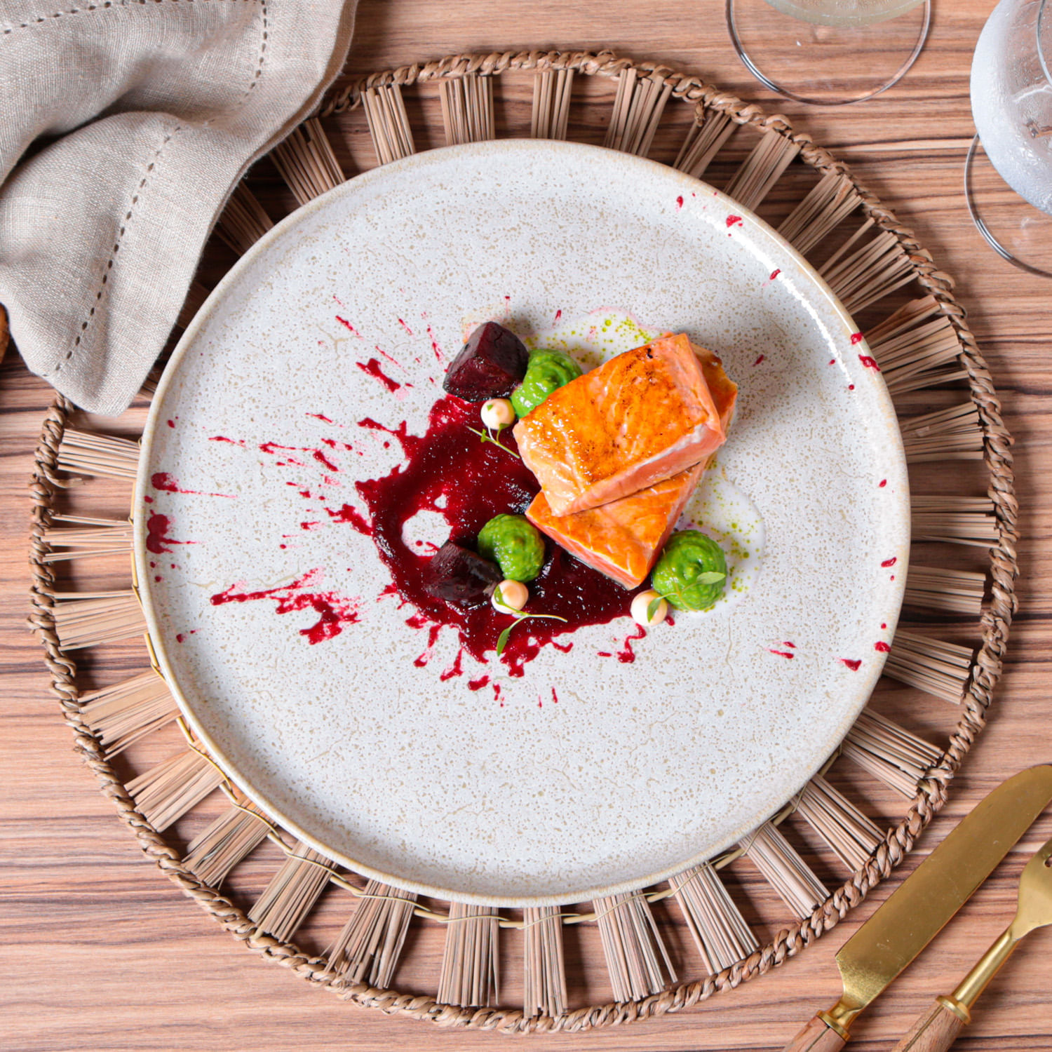 Conjunto com 6 Pratos Raso Bio Vanilla Ø29cm - Imagem 3