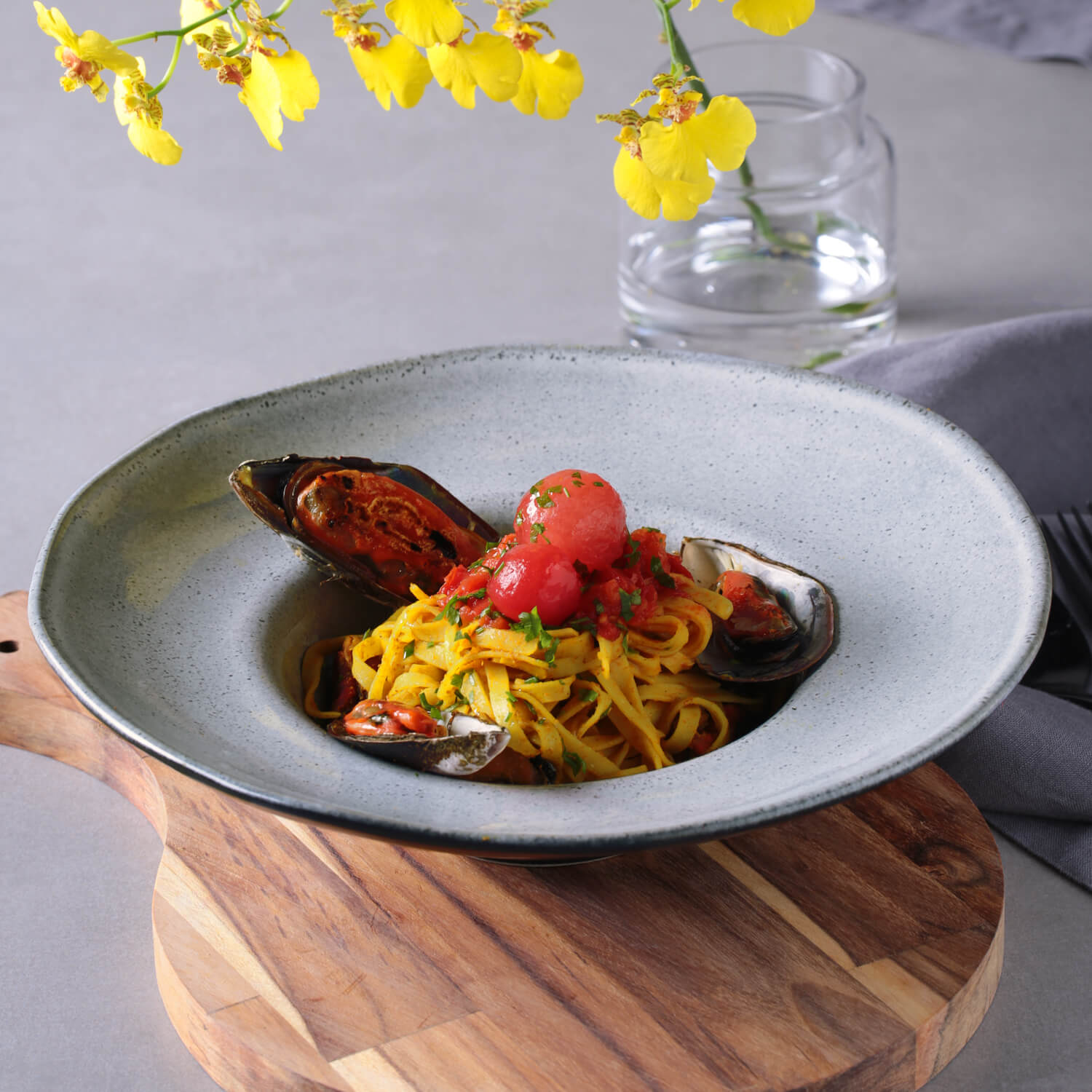 Conjunto com 4 Pratos de Massa Orgânico Dust Ø28x6,5cm 450ml - Imagem 2