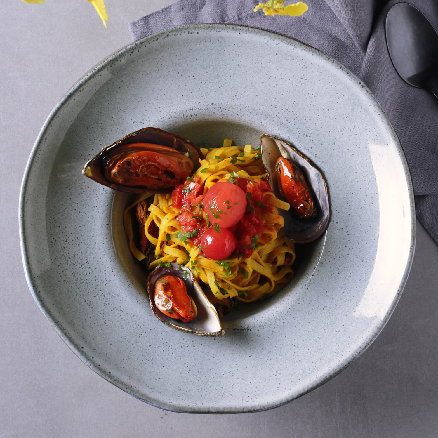 Conjunto com 4 Pratos de Massa Orgânico Dust Ø28x6,5cm 450ml - Imagem 4