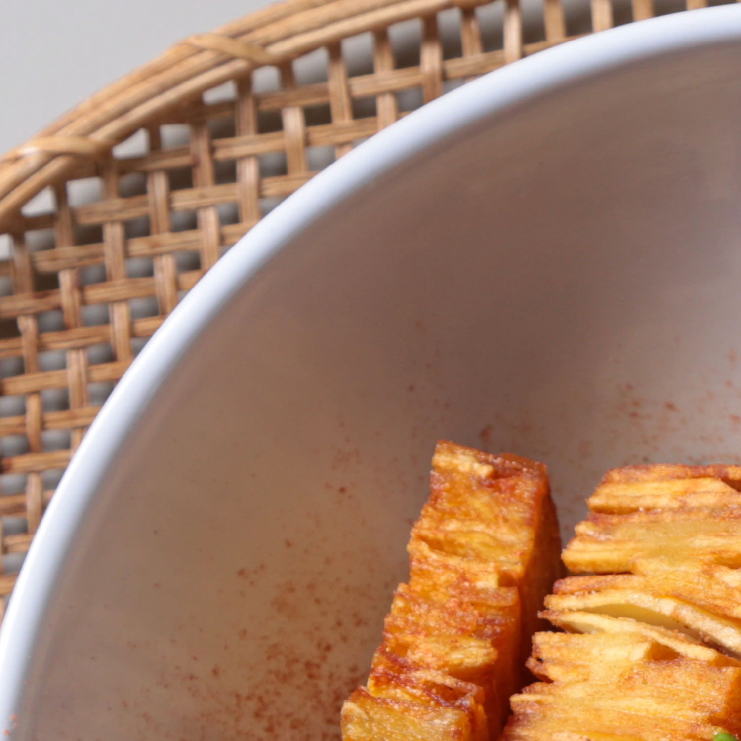 Tigela Média Orgânico Stoneware New White Ø25x8cm 1961ml - Imagem 4