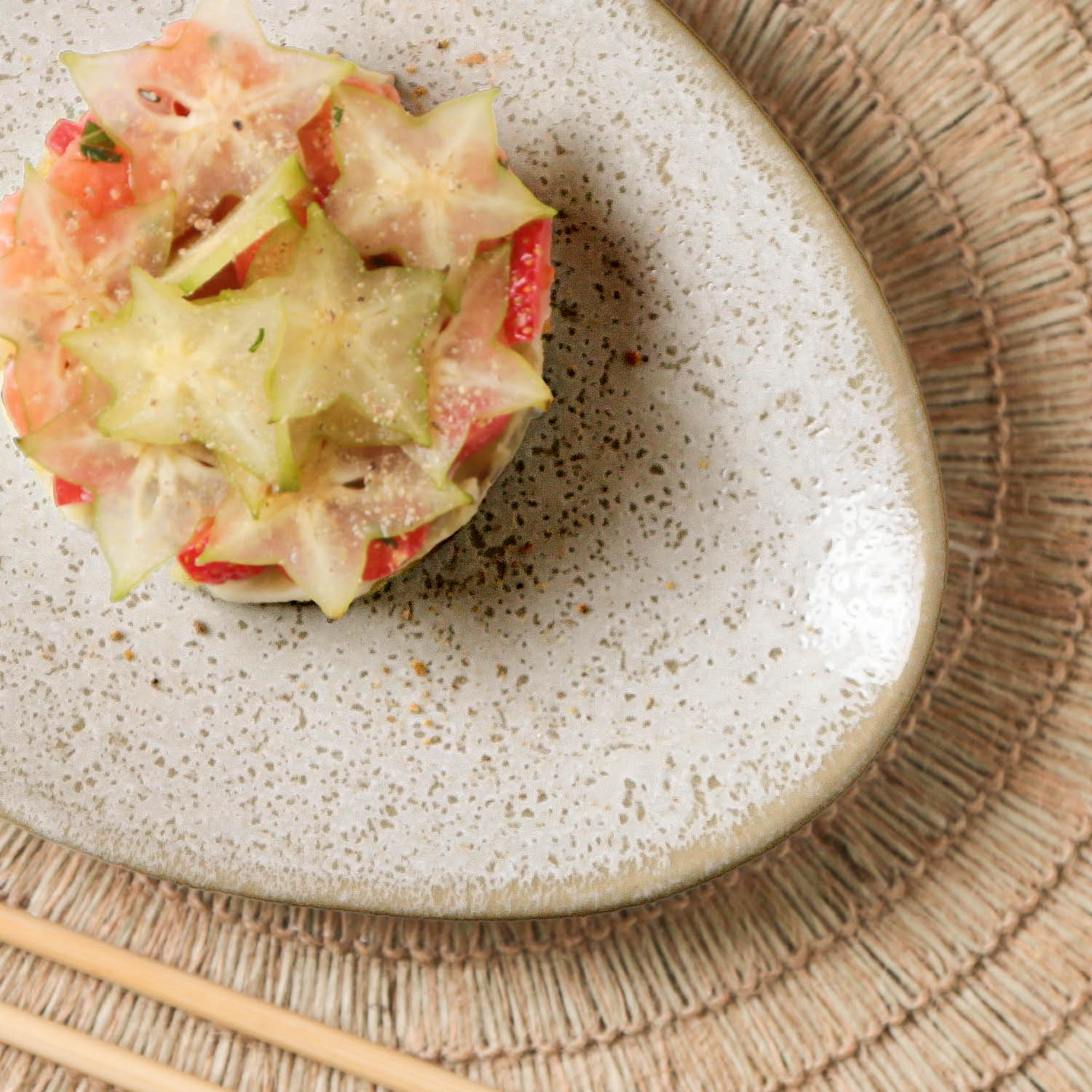 Conjunto com 6 Pratos de Sobremesa Oval Orgânico Vanilla 22,5x16,5x2,5cm - Imagem 6