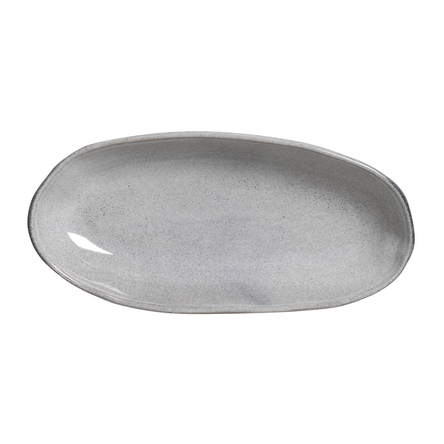 Conjunto com 4 Travessas Oval Funda G Orgânico Dust 32x16cm 650ml
