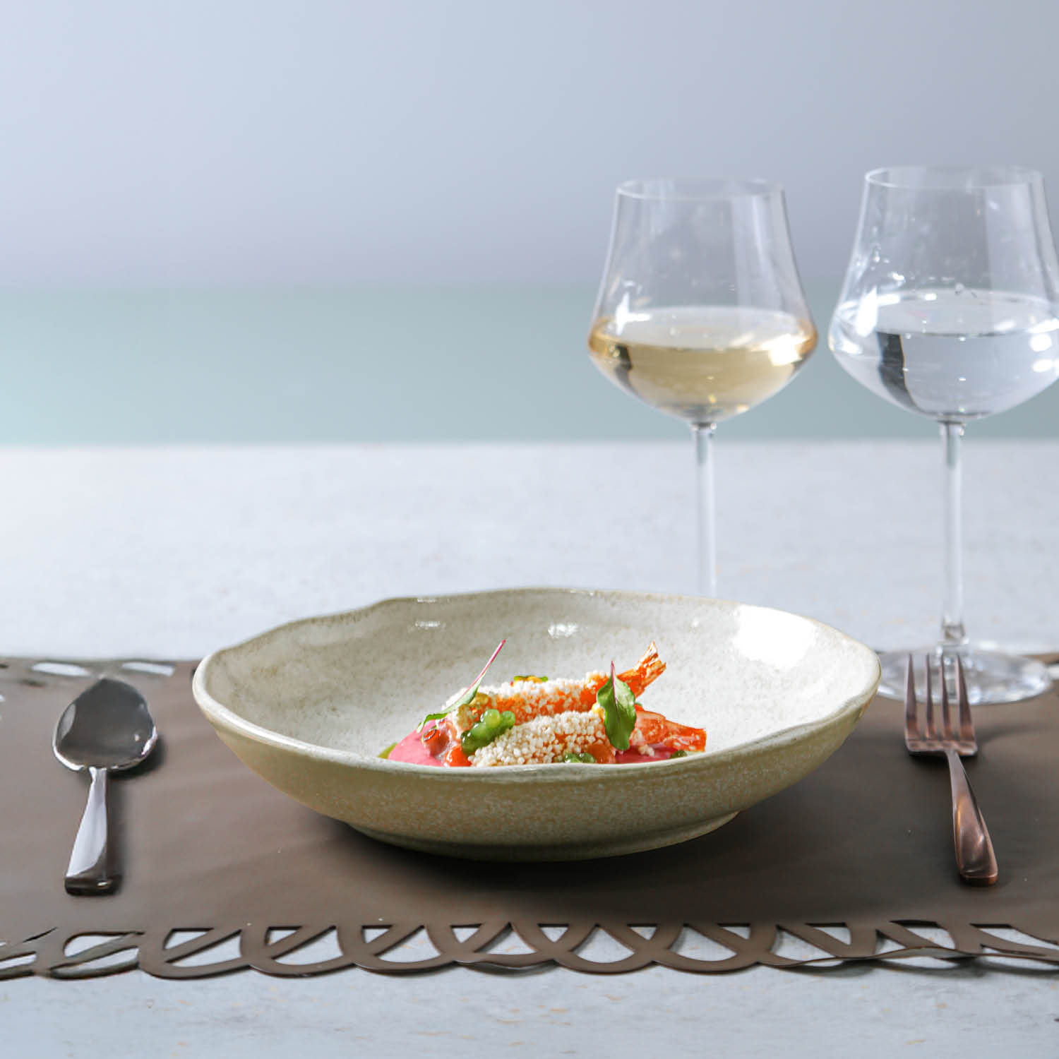 Conjunto com 6 Pratos Fundo Bio Vanilla Ø25cm 1100ml - Imagem 4