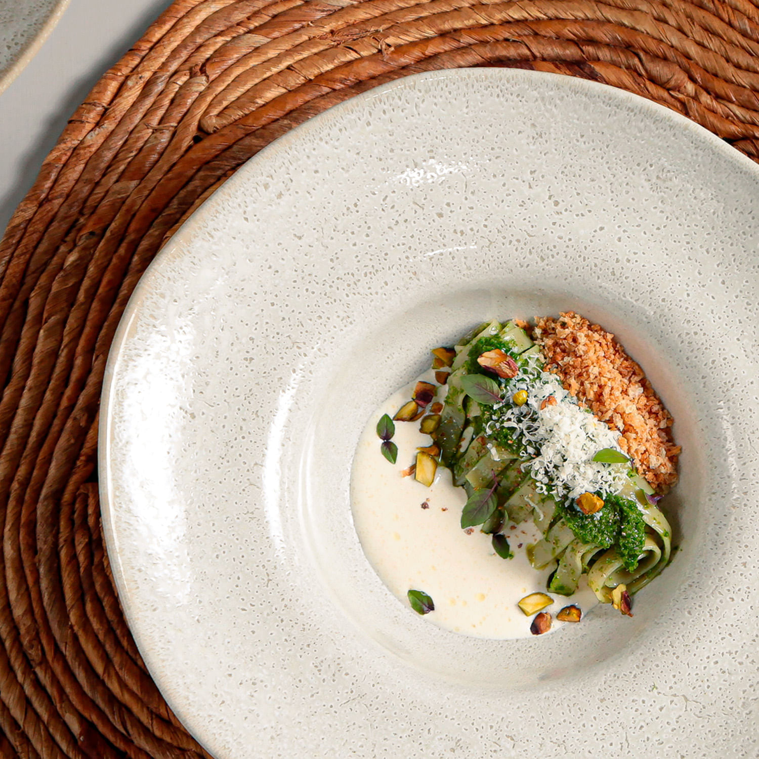 Conjunto com 4 Pratos de Massa Orgânico Vanilla Ø28x6,5cm 450ml - Imagem 5