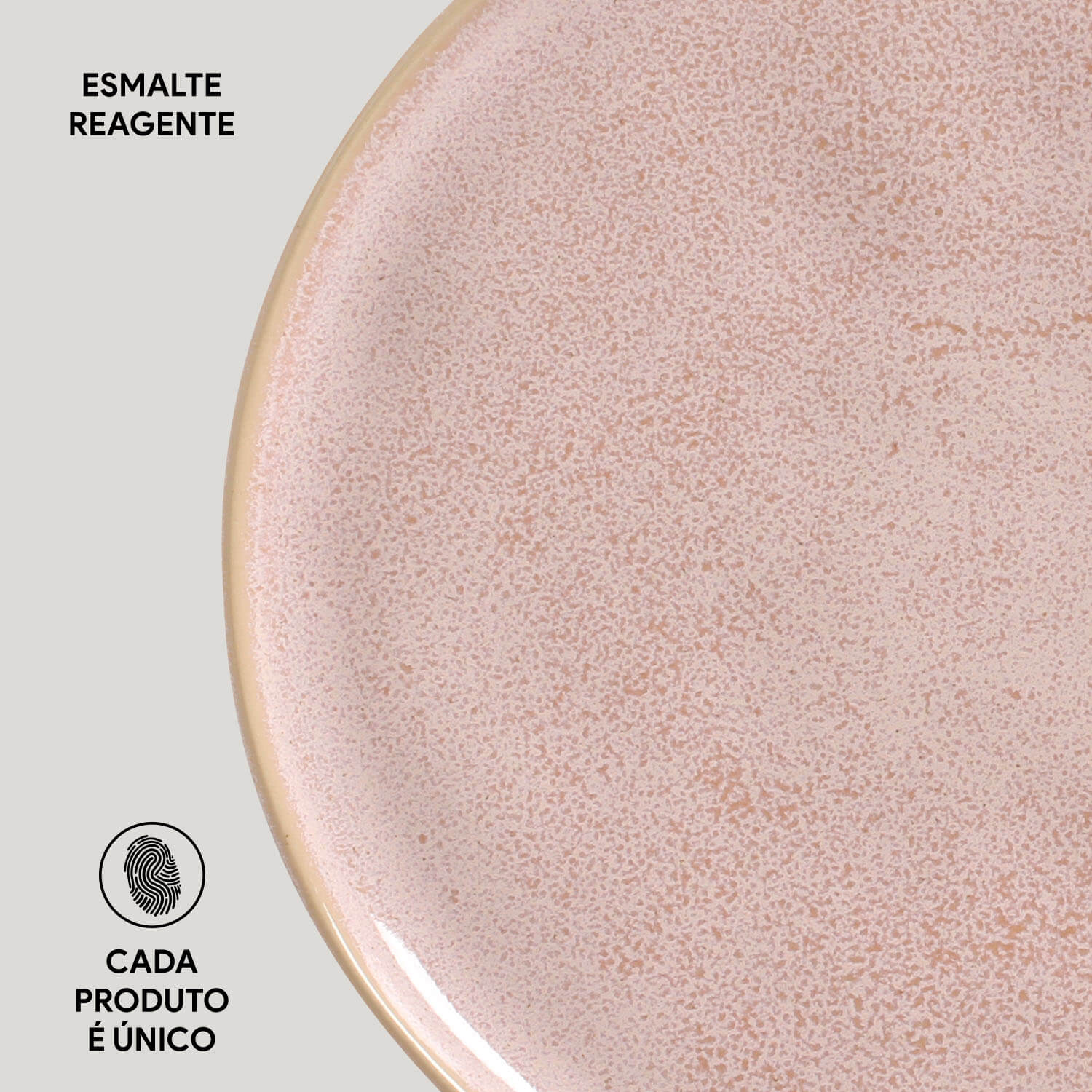 Conjunto com 6 Pratos Raso Bio Litchi Ø27,5cm - Imagem 5