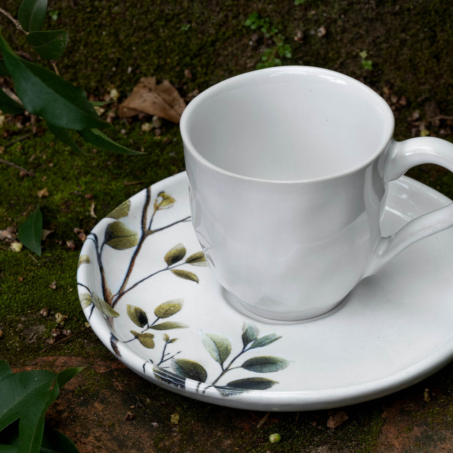 Conjunto com 6 Xícaras De Café com 6 Pires Bio Birdy 120ml - Imagem 4