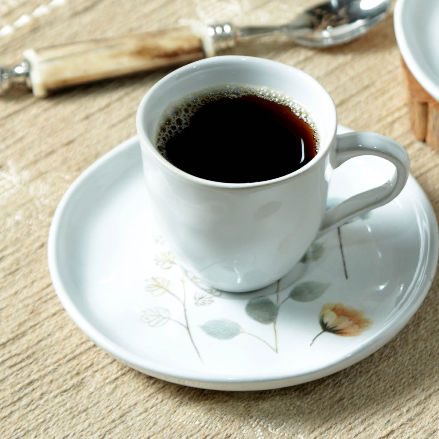 Conjunto com 6 Xícaras De Chá com 6 Pires Bio Bella 170ml - Imagem 5