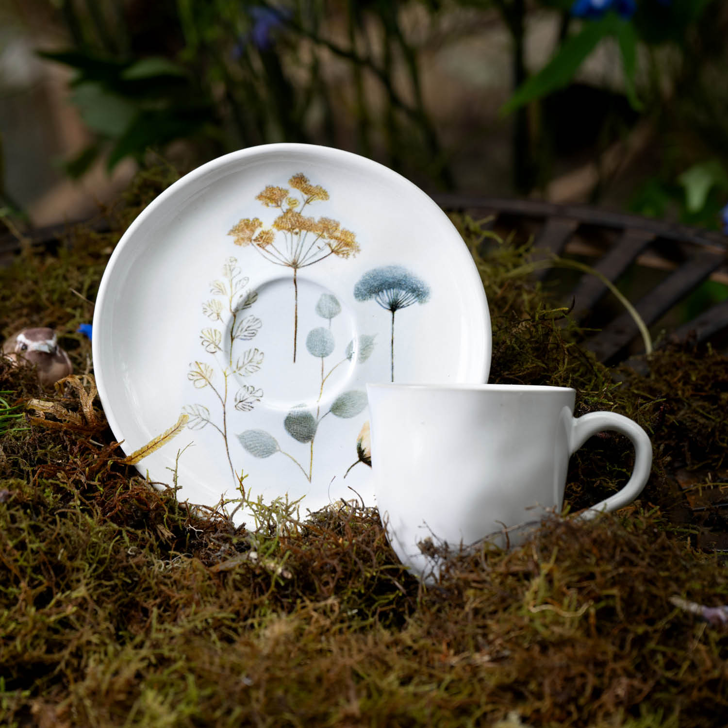 Conjunto com 6 Xícaras De Chá com 6 Pires Bio Bella 170ml - Imagem 2