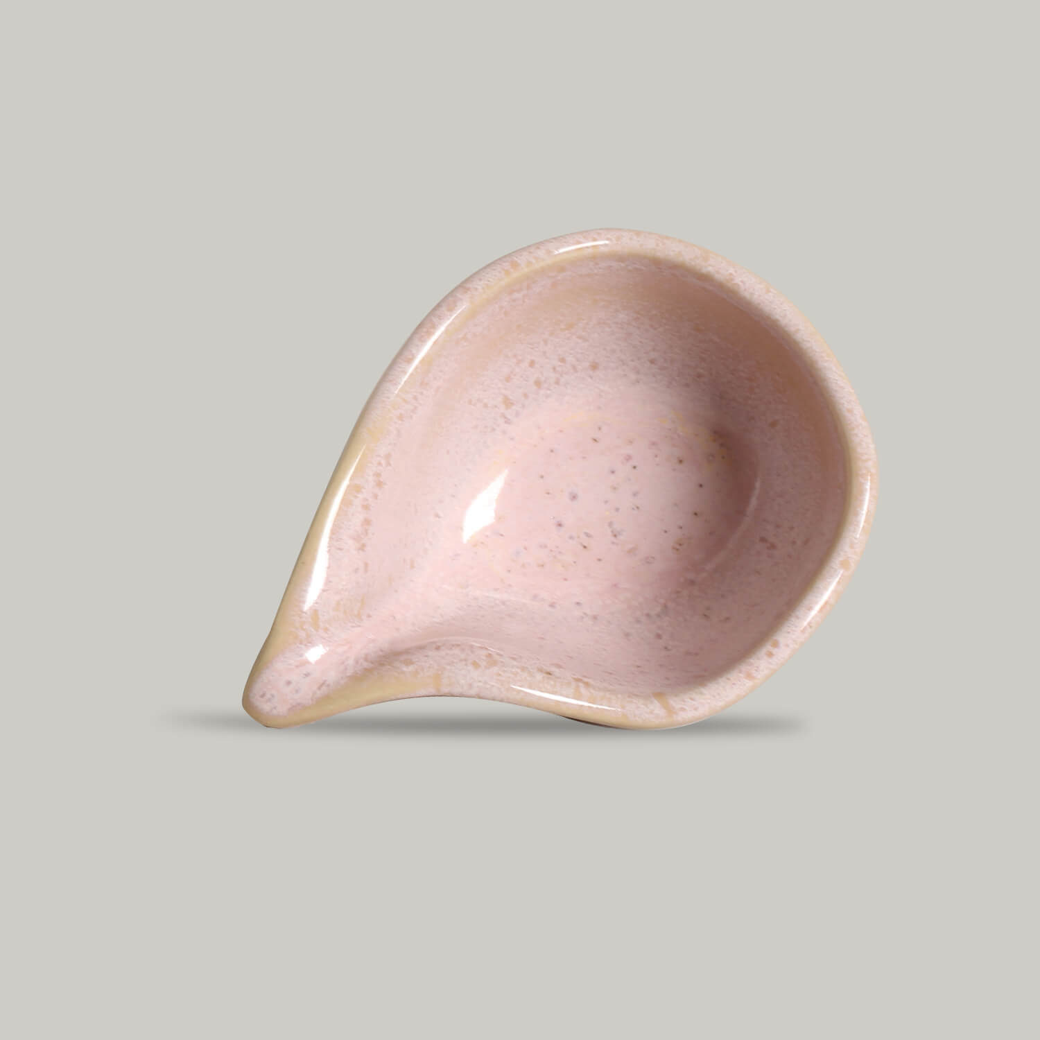 Conjunto com 6 Molheiras Oval Orgânico Litchi 8x6cm 40ml - Imagem 6