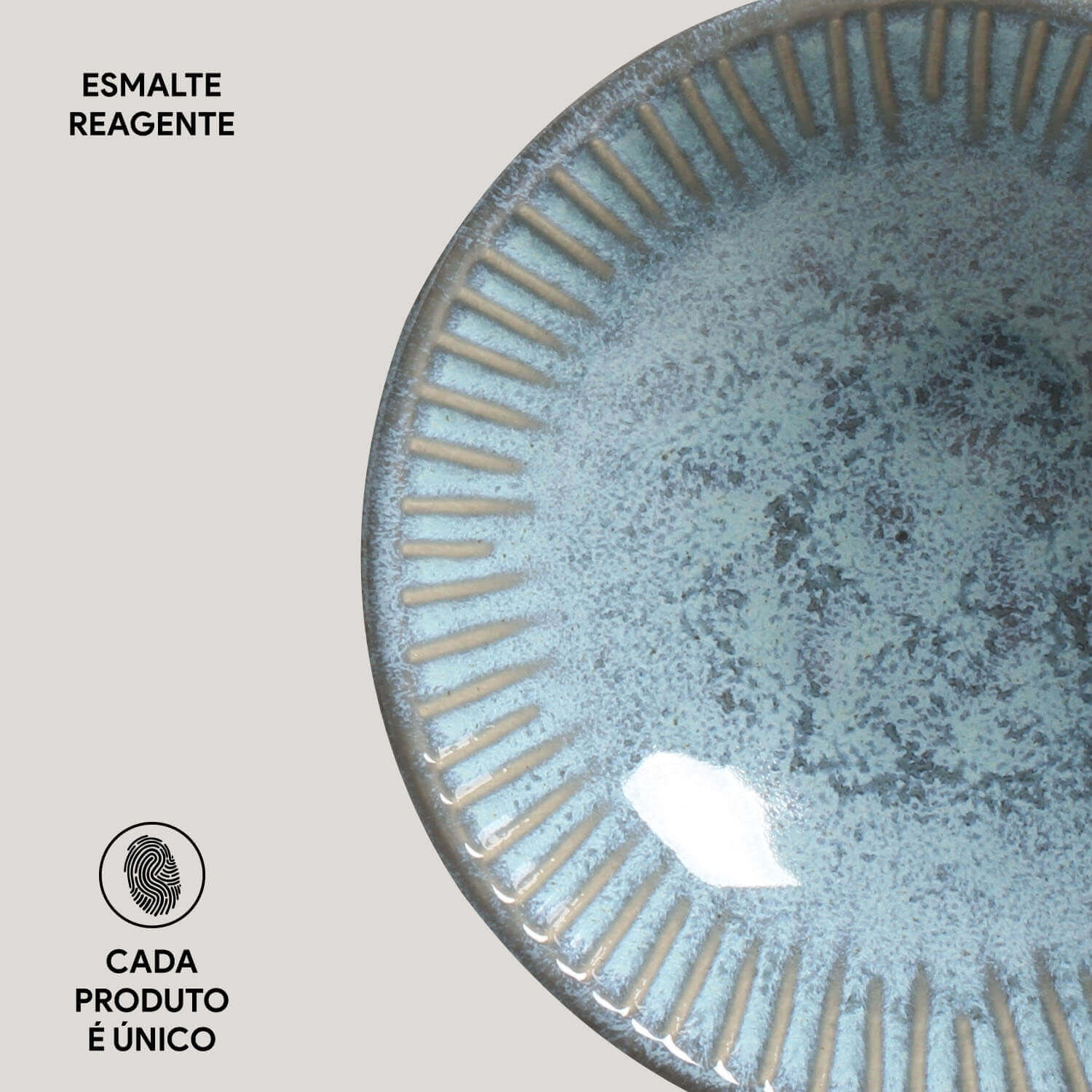 Conjunto com 6 Cumbucas Linhas Breeze Ø15x5,5cm 370ml - Imagem 5