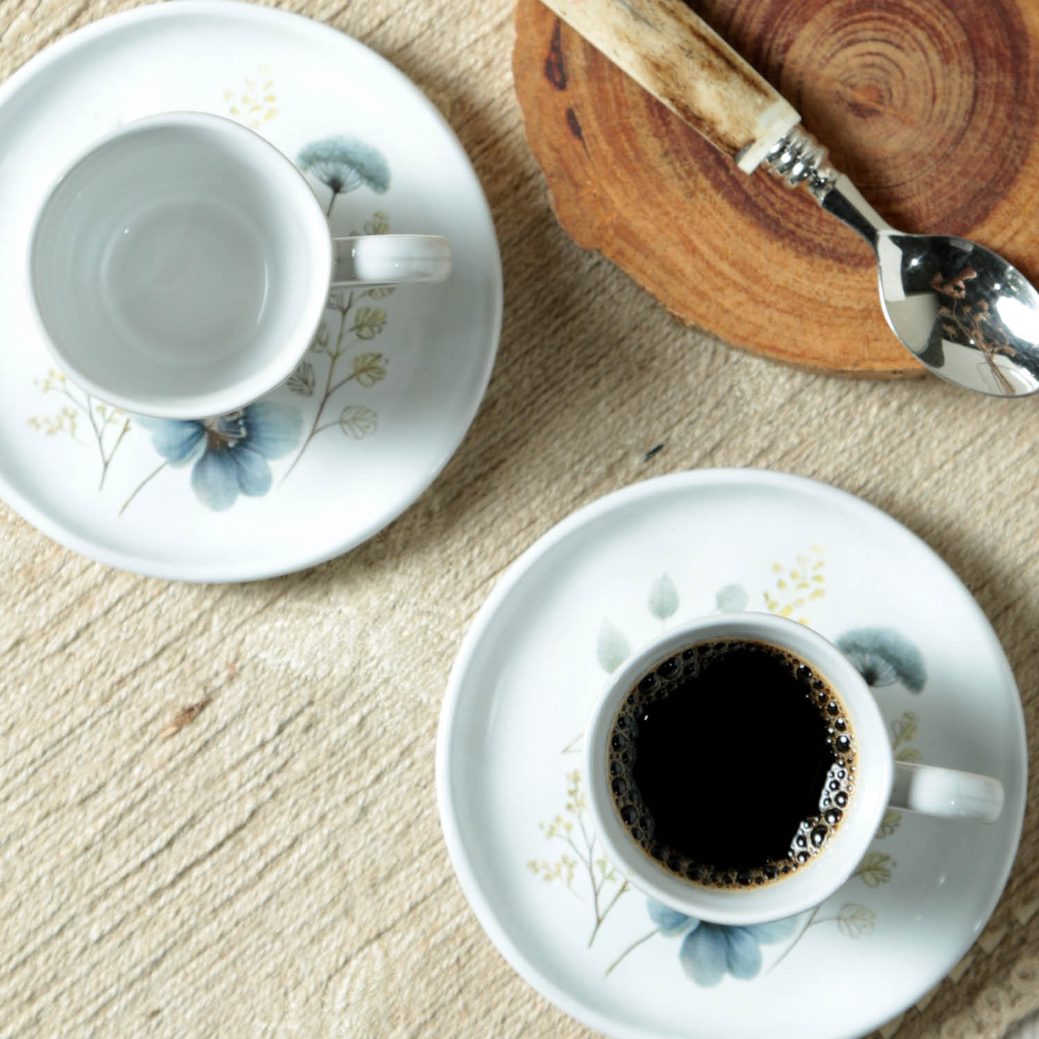 Conjunto com 6 Xícaras De Café com 6 Pires Bio Bella 120ml - Imagem 4