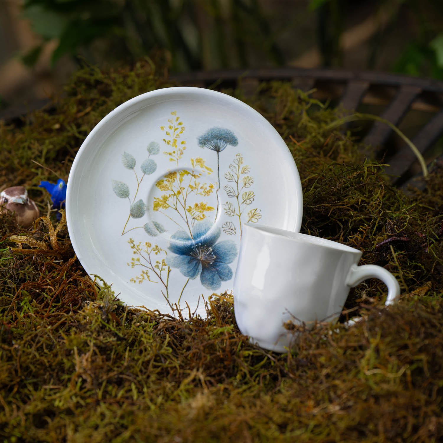 Conjunto com 6 Xícaras De Café com 6 Pires Bio Bella 120ml - Imagem 2