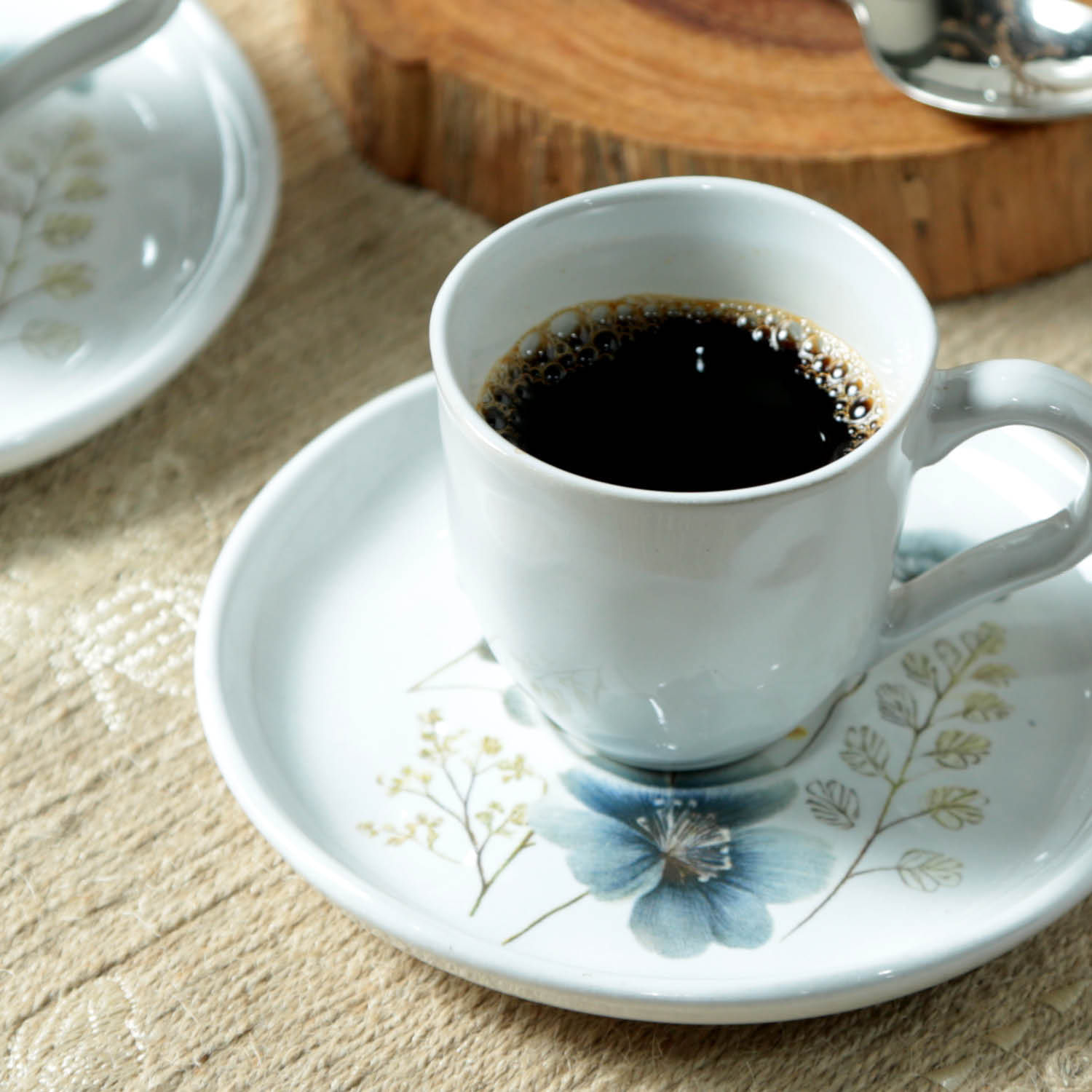 Conjunto com 6 Xícaras De Café com 6 Pires Bio Bella 120ml - Imagem 5