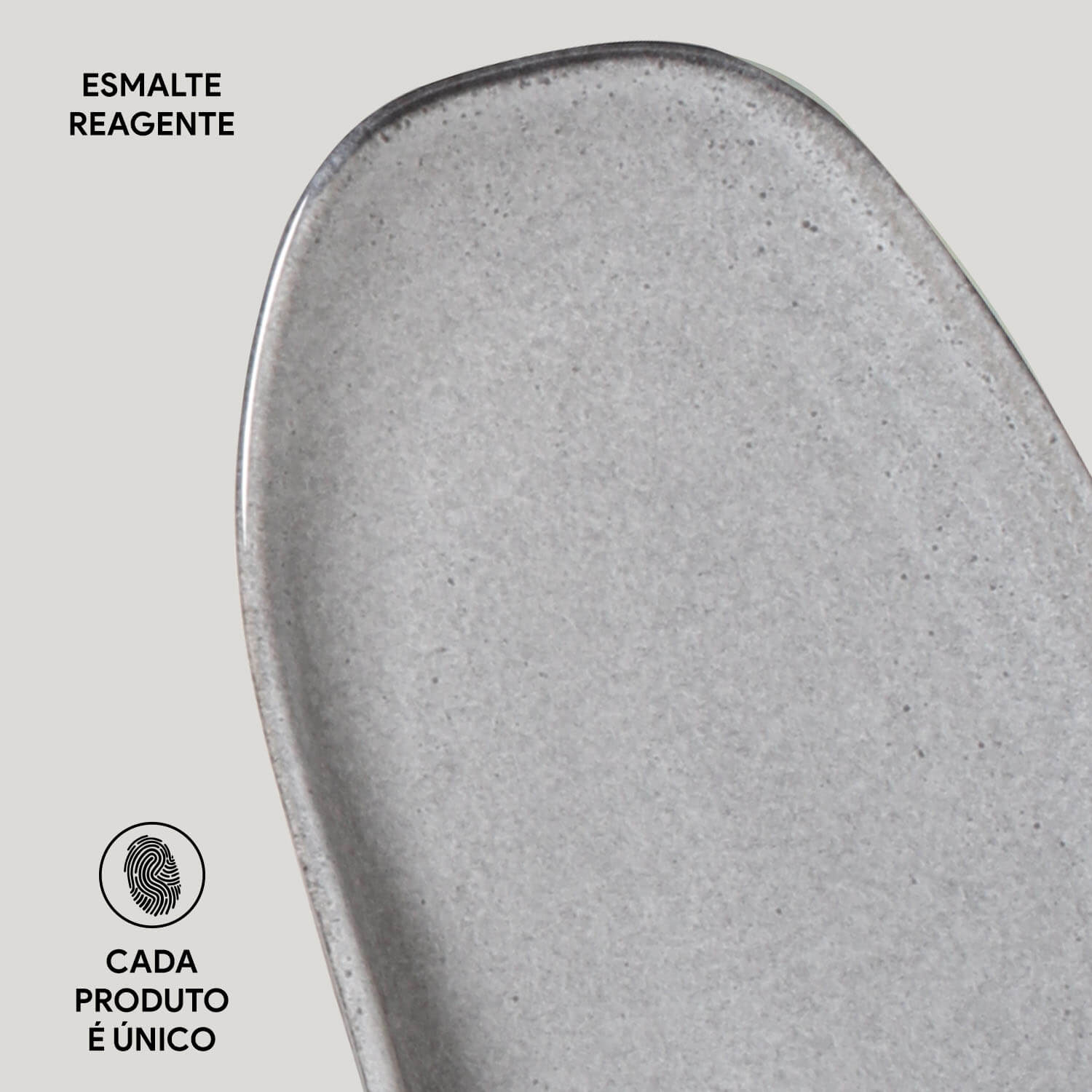 Conjunto com 4 Travessas Oval Rasa Pequena Orgânico Dust 23x11cm - Imagem 5