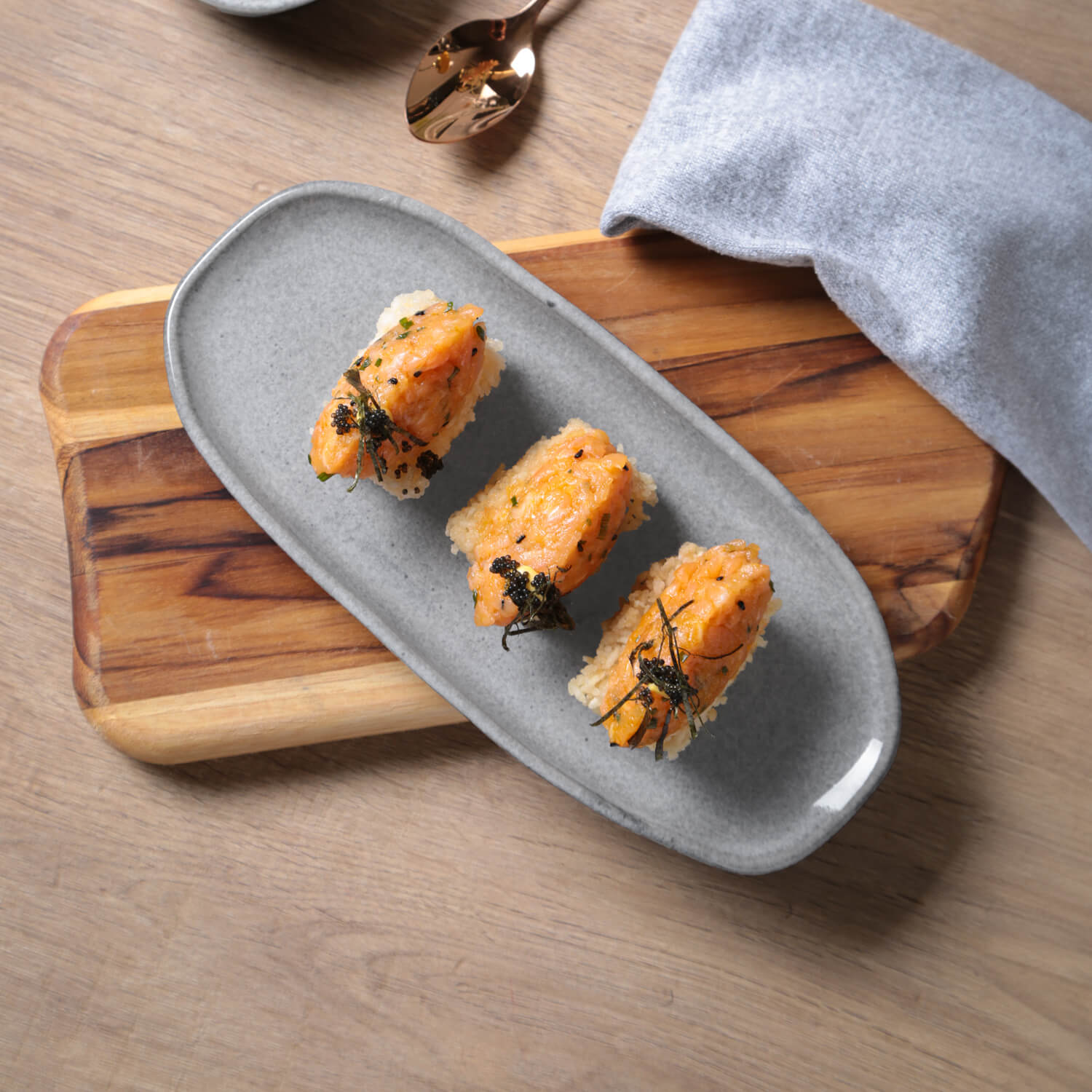 Conjunto com 4 Travessas Oval Rasa Pequena Orgânico Dust 23x11cm - Imagem 4