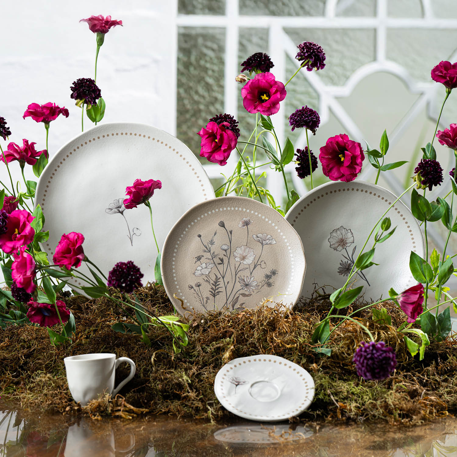 Conjunto com 6 Pratos Raso Orgânico Amana Ø26,5cm - Imagem 7