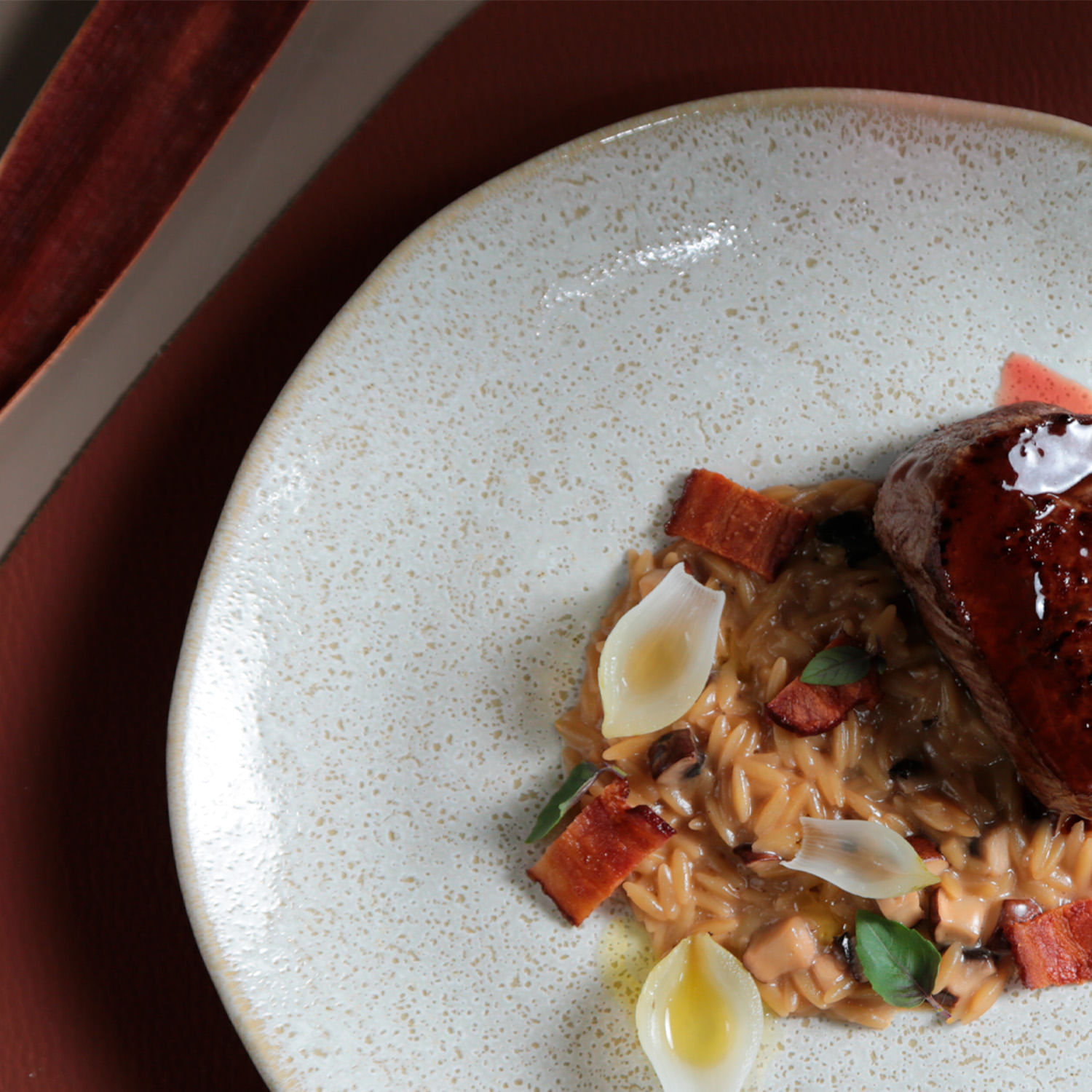 Conjunto com 6 Pratos Raso Orgânico Vanilla Ø26,5cm - Imagem 6