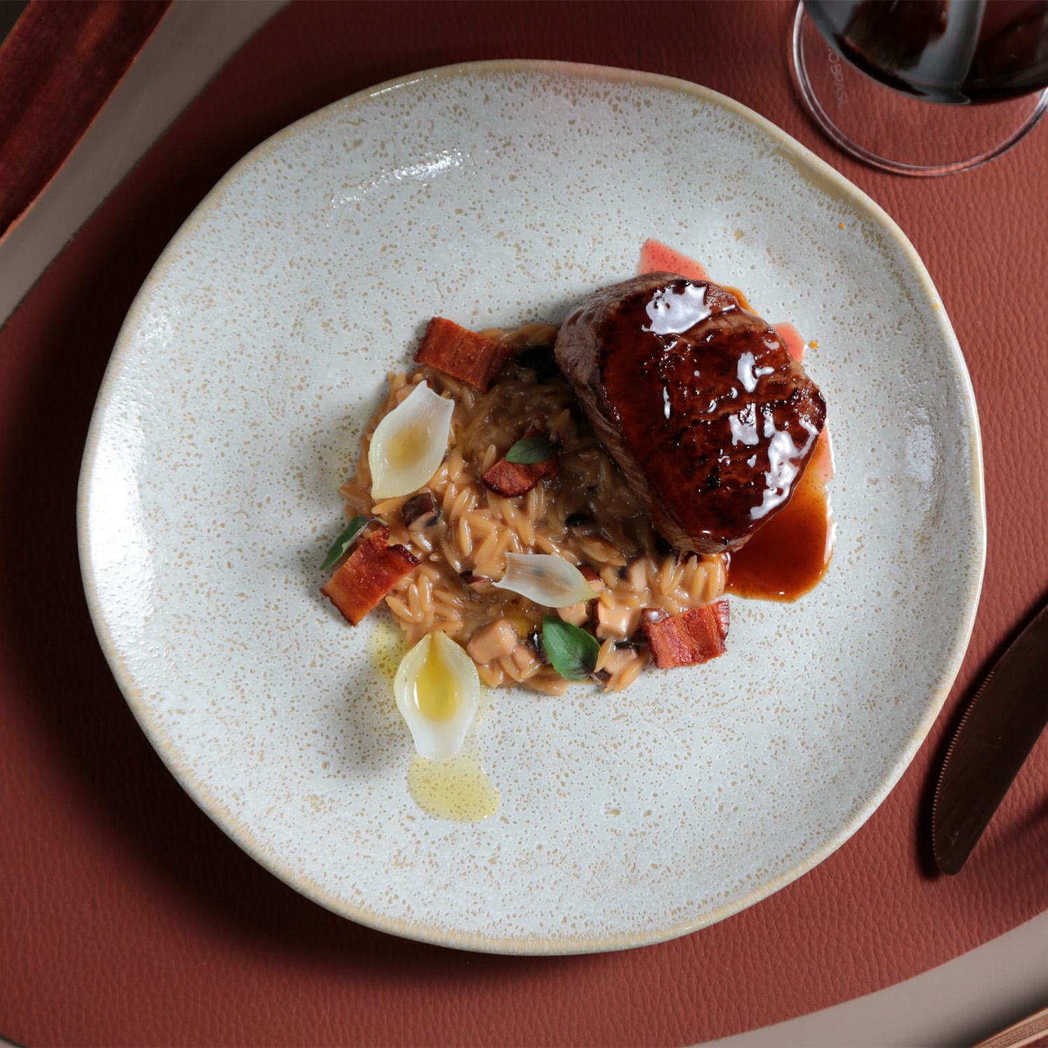 Conjunto com 6 Pratos Raso Orgânico Vanilla Ø26,5cm - Imagem 3