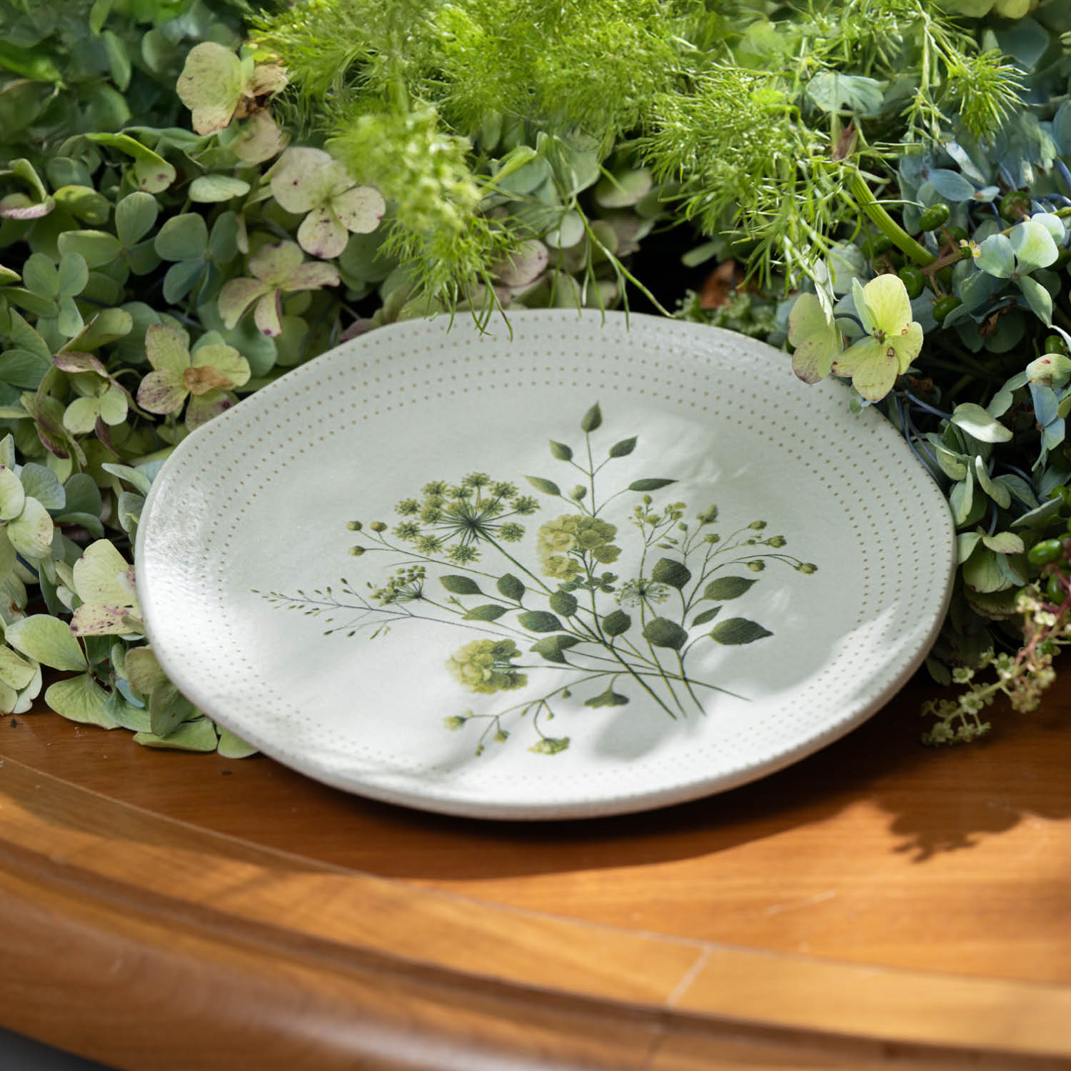 Conjunto com 6 Pratos de Sobremesa Orgânico Ammi Ø19,5cm - Imagem 3