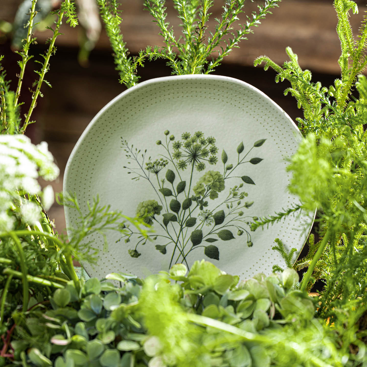 Conjunto com 6 Pratos de Sobremesa Orgânico Ammi Ø19,5cm - Imagem 2