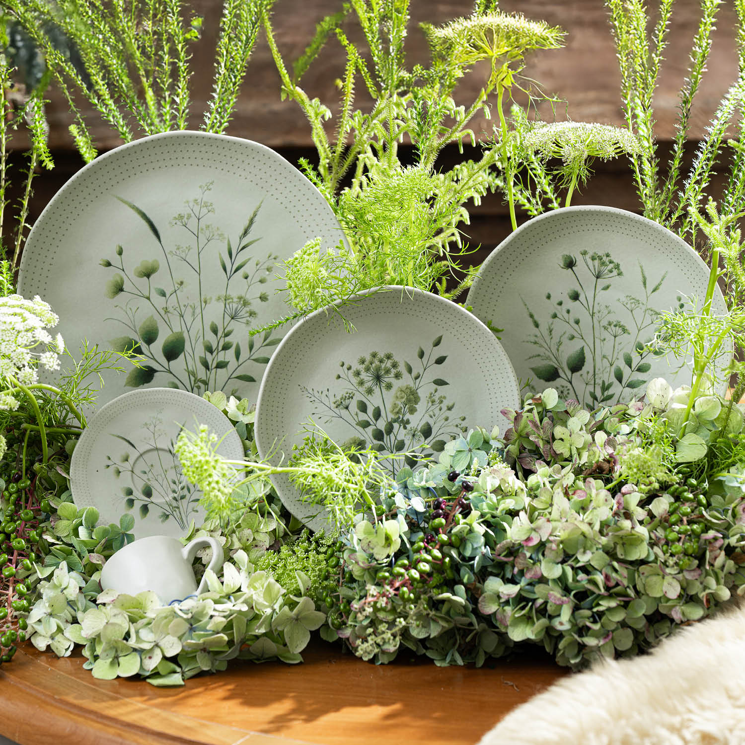 Conjunto com 6 Pratos de Sobremesa Orgânico Ammi Ø19,5cm - Imagem 7