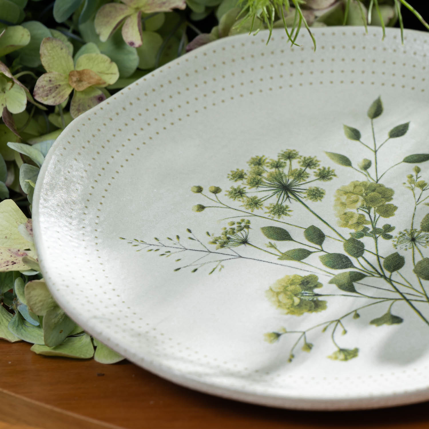 Conjunto com 6 Pratos de Sobremesa Orgânico Ammi Ø19,5cm - Imagem 6