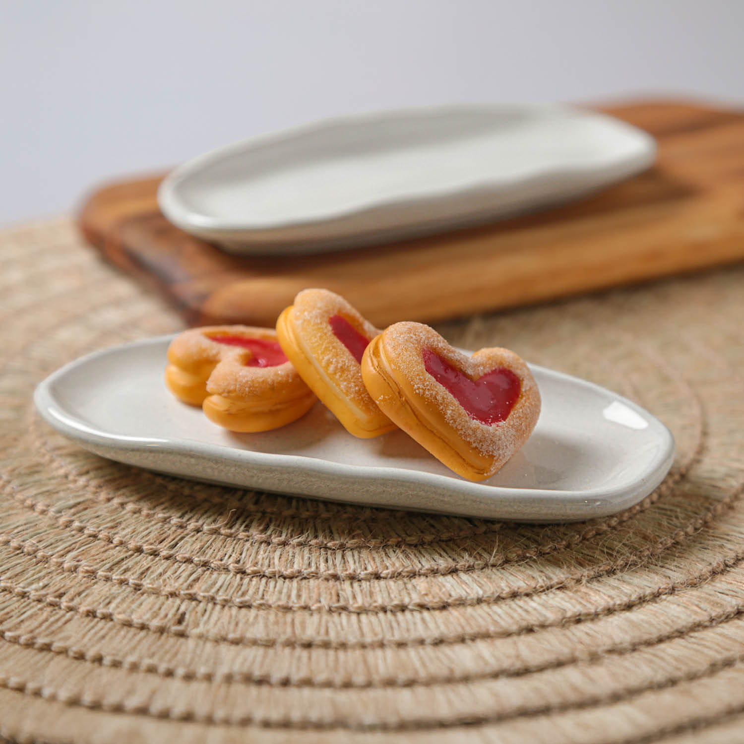 Conjunto com 4 Travessas Oval Rasa Mini Orgânico Glam 16,5x8cm - Imagem 4