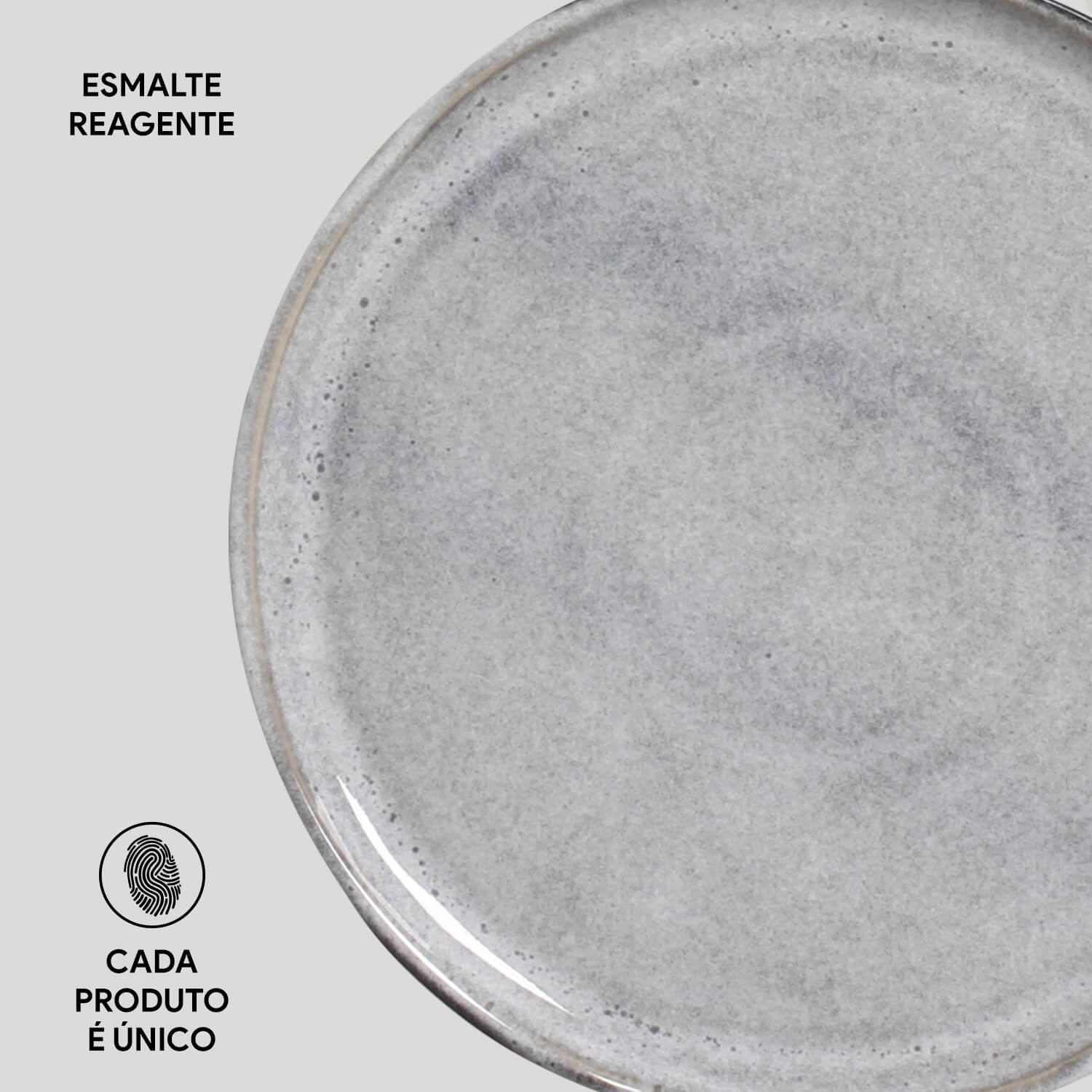 Conjunto com 6 Pratos de Pão Bio Dust Ø15,5x1,6cm - Imagem 5