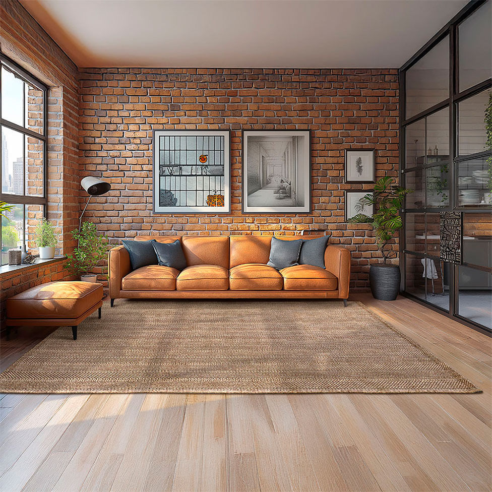 Tapete Eco Terra Madeira 195x300m