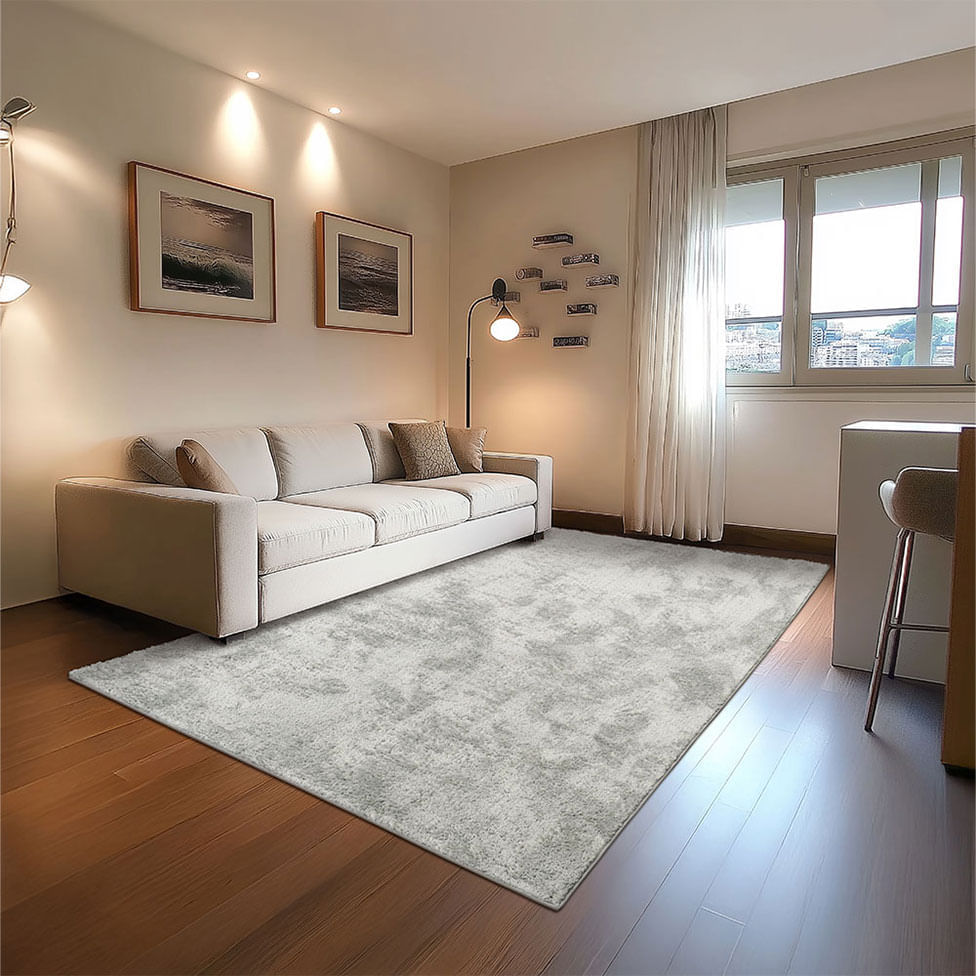 Tapete Tufting Foffo Platina 200x300cm