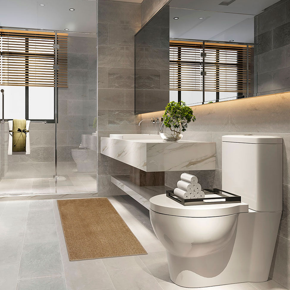 Tapete Tufting Relex Trigo 50x100cm