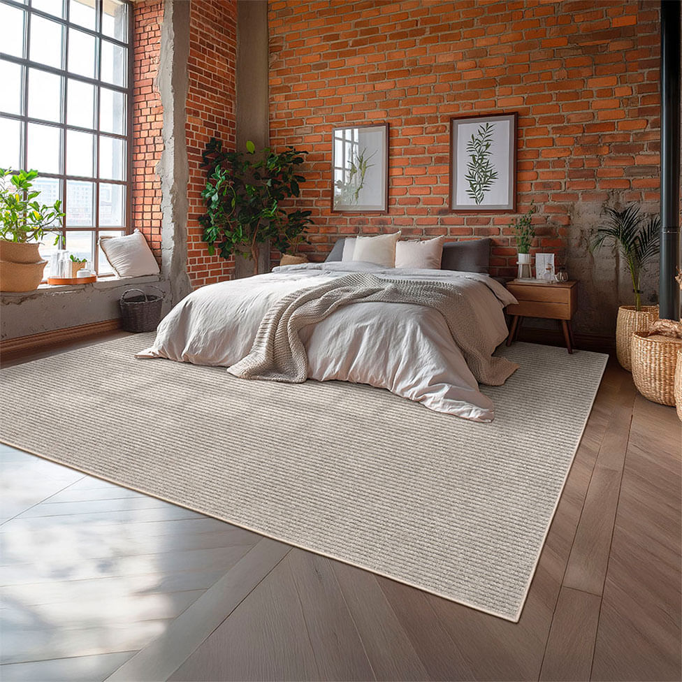 Tapete Tufting Mariana Prata 250x300cm